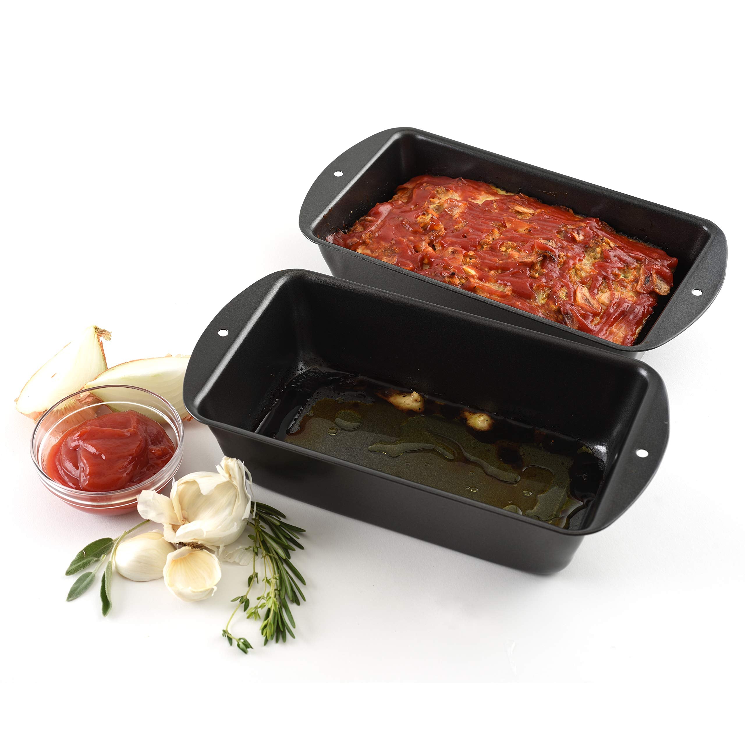 Norpro Nonstick Meat Loaf/Bread Pan Set