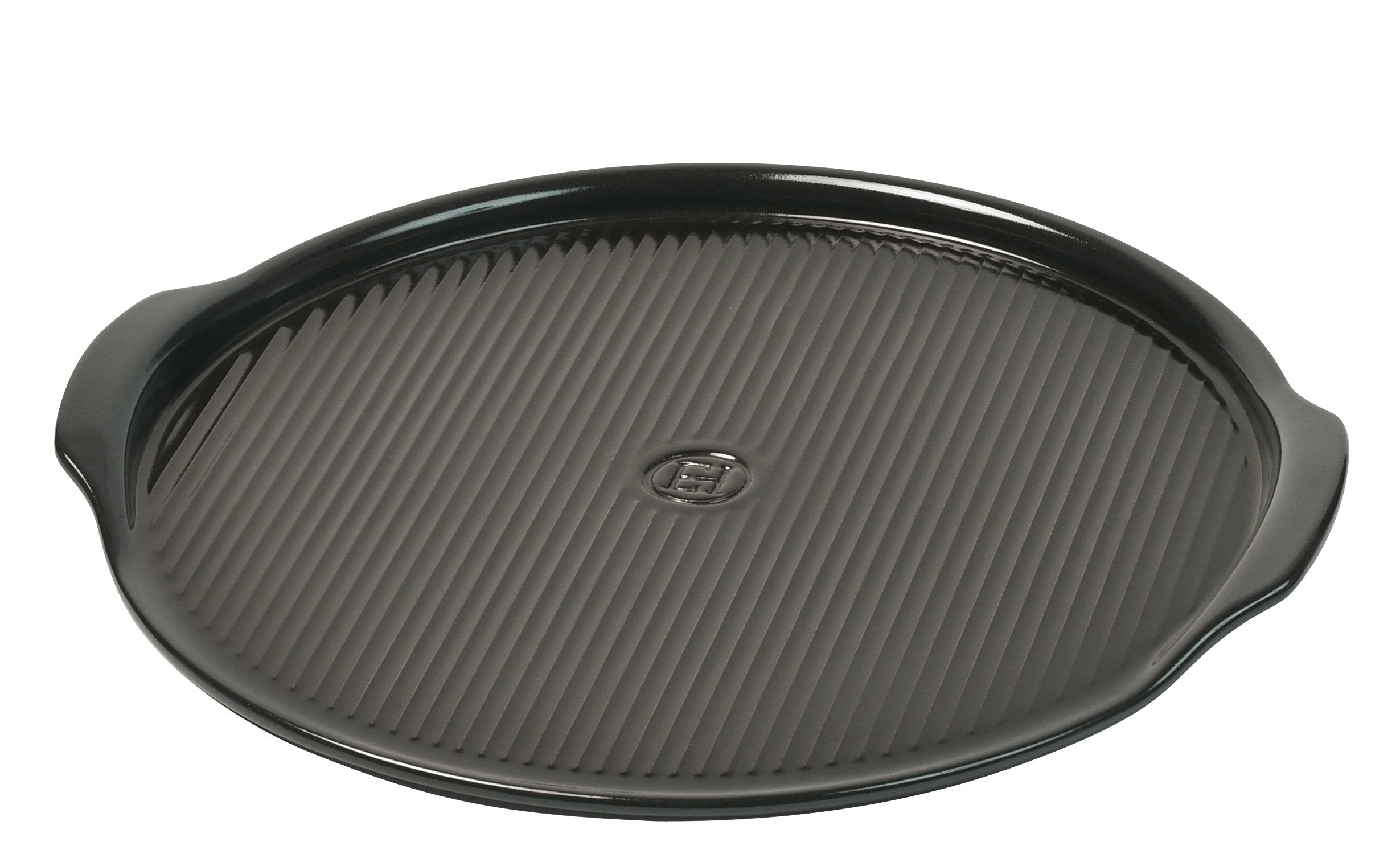 Emile Henry 14'' Large Pizza Stone | Charcoal