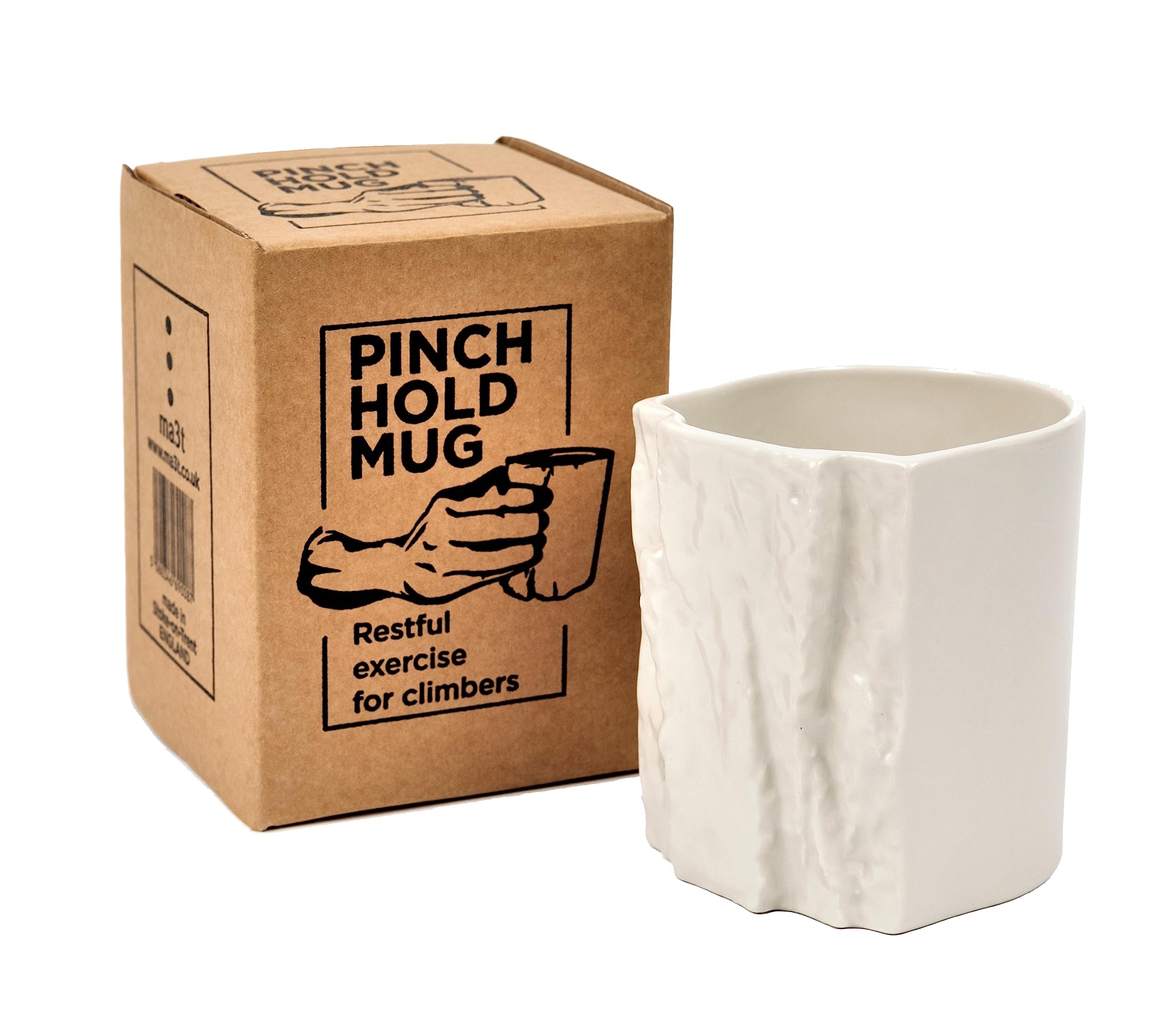 Pinch Hold Mug  Original | Climbing Mug | Rock Climber Gift | 12oz