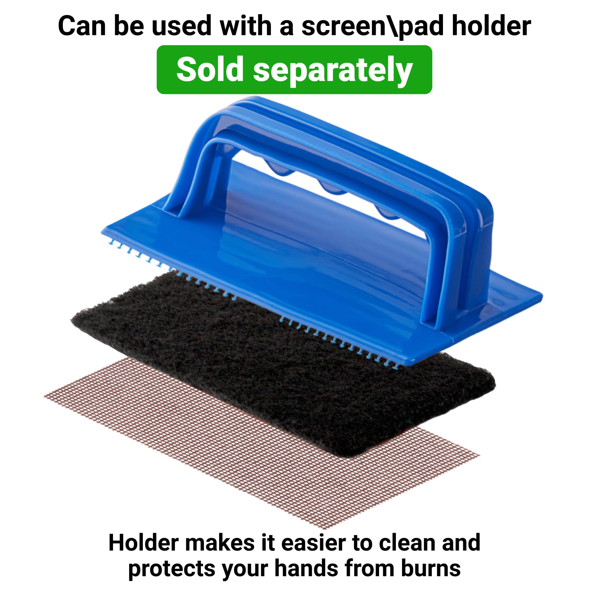 Cusinium 20-Pack Griddle Cleaning Pads + 40-Pack Grill Screens - Griddle Cleaning Accessories Bundle