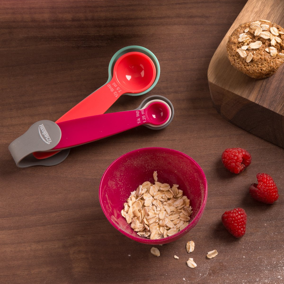 Trudeau Measuring Spoon, Set Of 5, Assorted