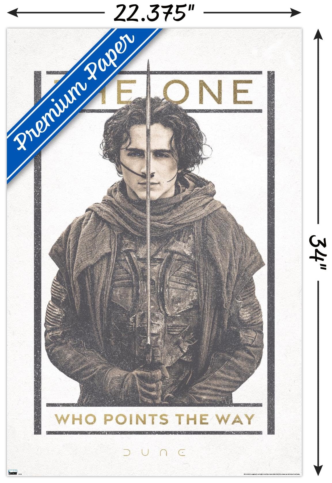 Trends International Dune: Part 2 - Paul Atreides The One Wall Poster
