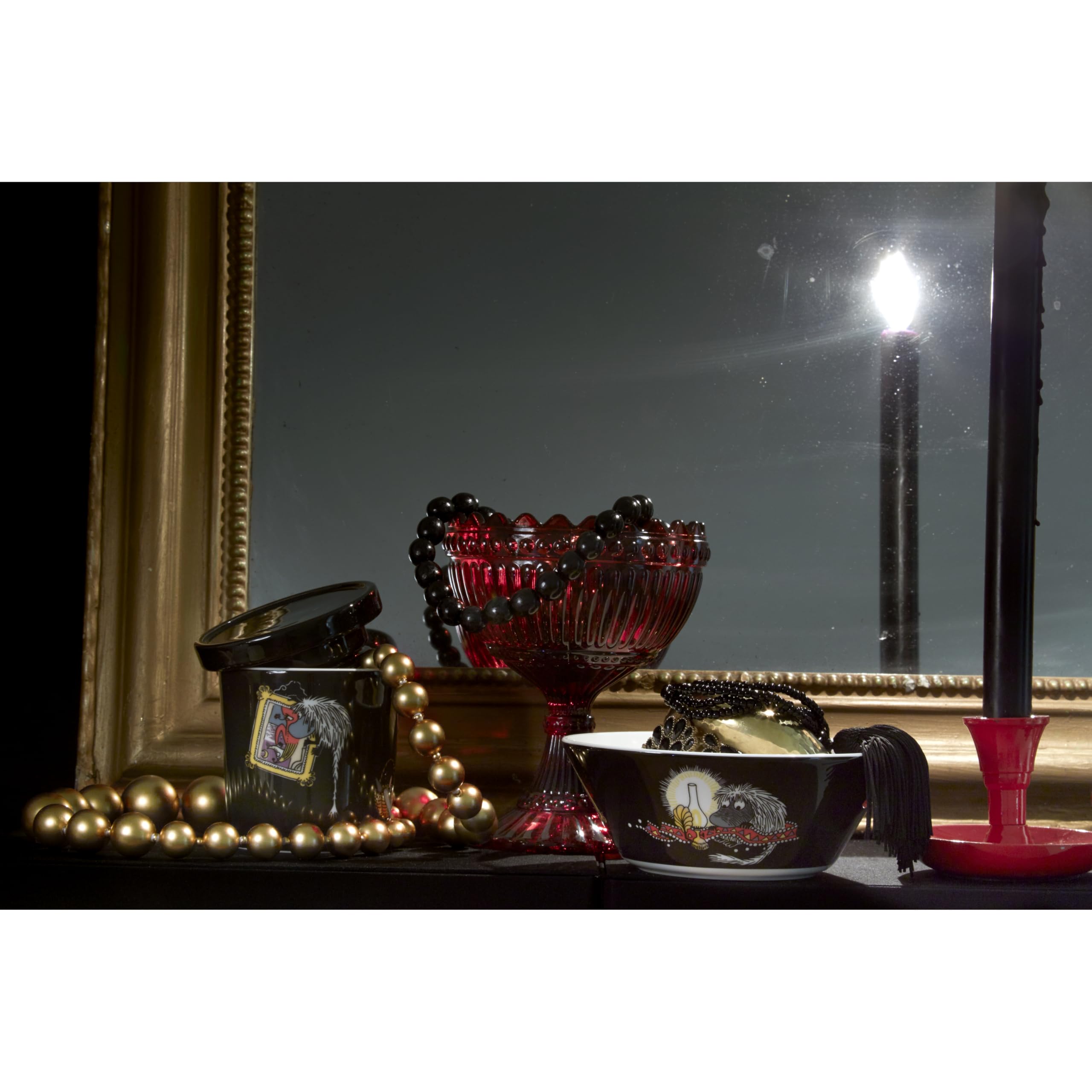 Arabia Moomin Mug 10oz Ancestor Black