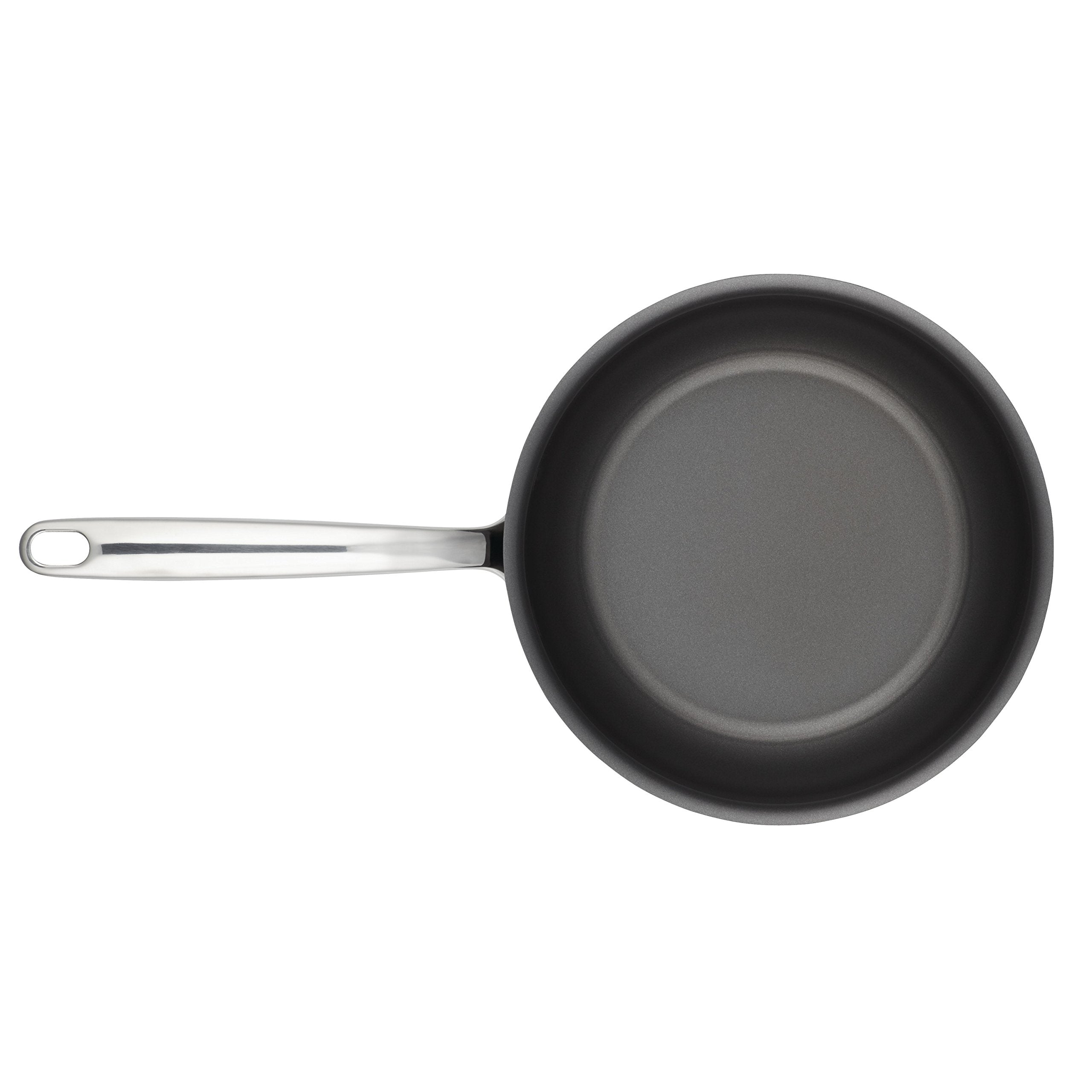Breville 2.5 Quart Thermal Pro Hard Anodized Nonstick Sauce Pan, Gray, Model 84482