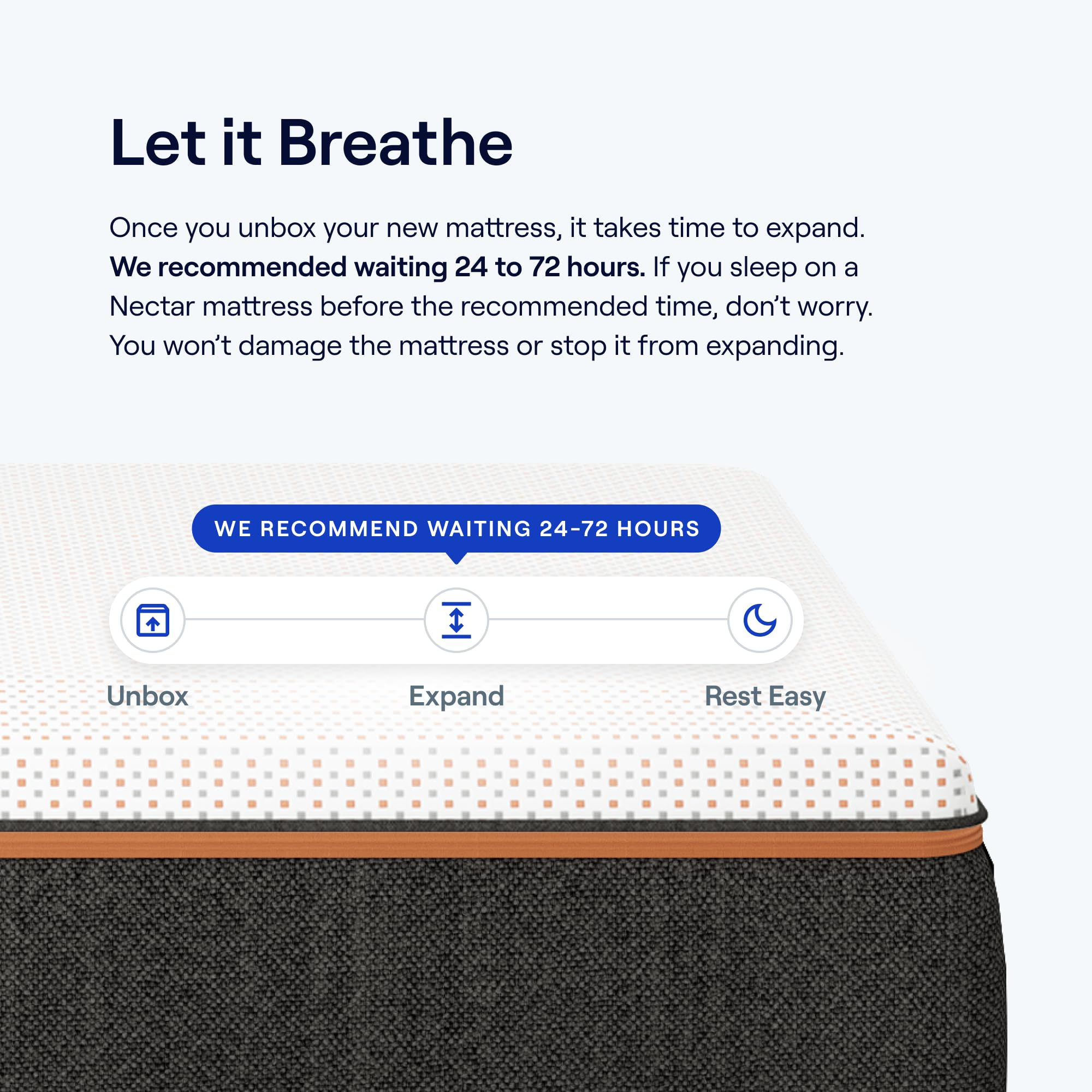 Nectar Premier Copper 14 '' King Mattress - Medium Firm Gel Memory Foam Mattress - 5 Layers of Comfort - Triple Action Cooling Tech - 365-Night Trial - Forever Warranty White