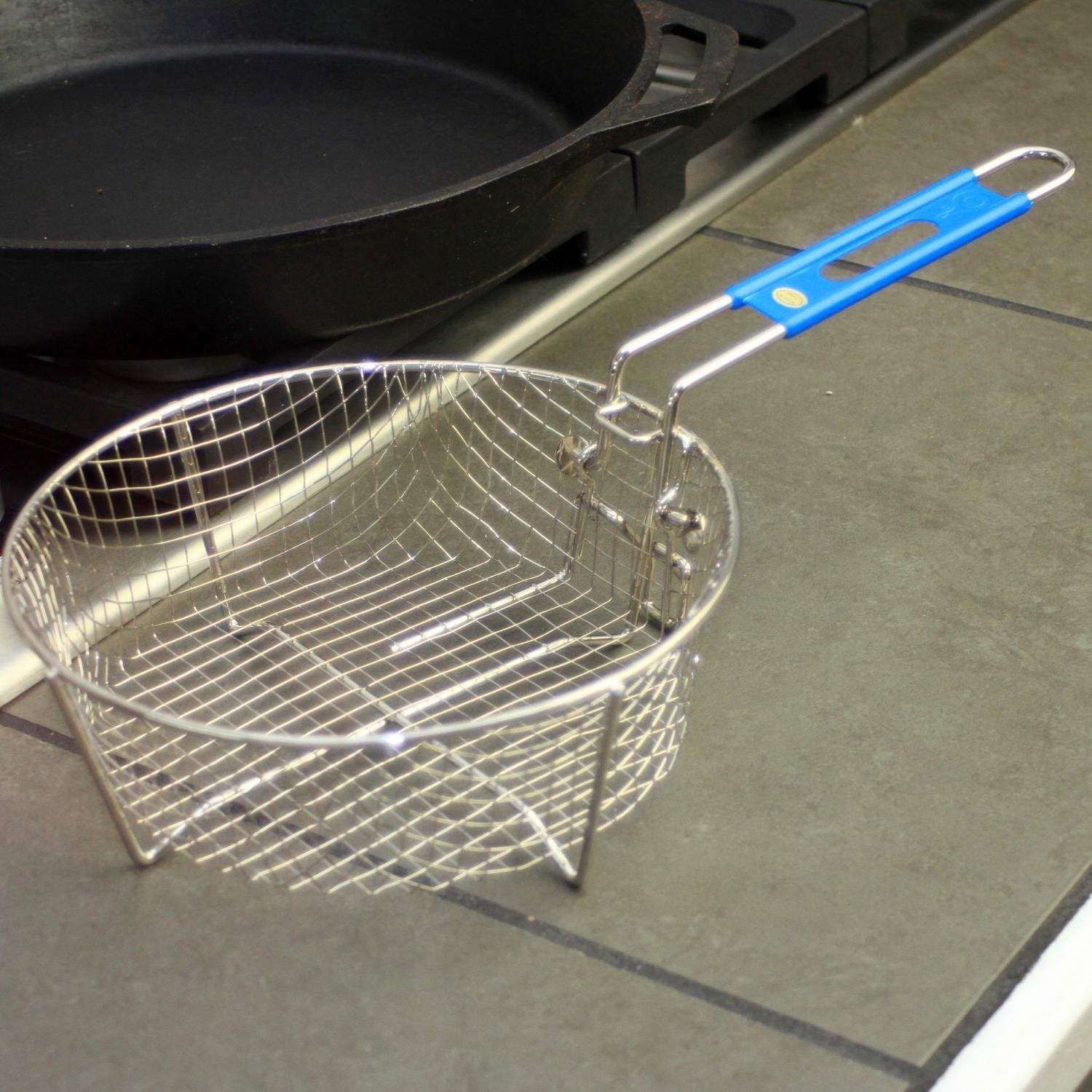 Lodge 8Fb2 Deep Fry Basket, 9-Inch,Silver