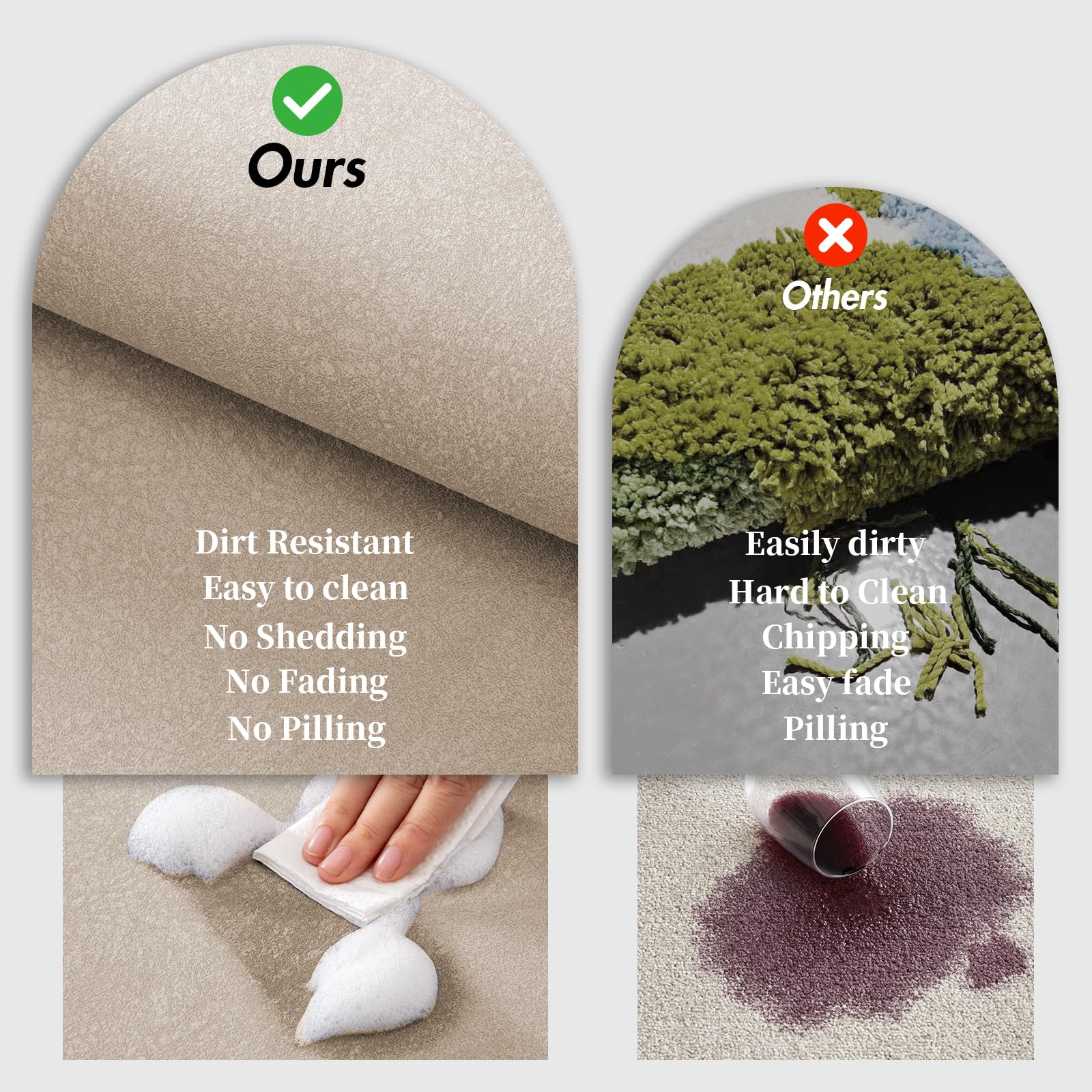 Ruerya Diatomaceous Earth Bath Mat Super Absorbent Bath Mat Non Slip Fast Drying Shower Rugs Stone Bath Mat For Bathroom Thin Ba