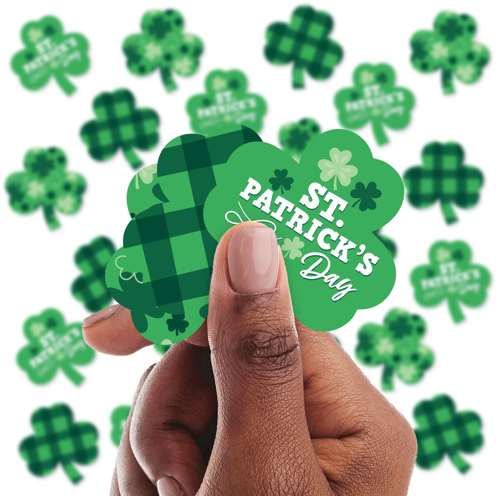 Big Dot Of Happiness Shamrock St. Patrick'S Day - Diy Shaped Saint Paddy'S Day Party Cut-Outs - 24 Count