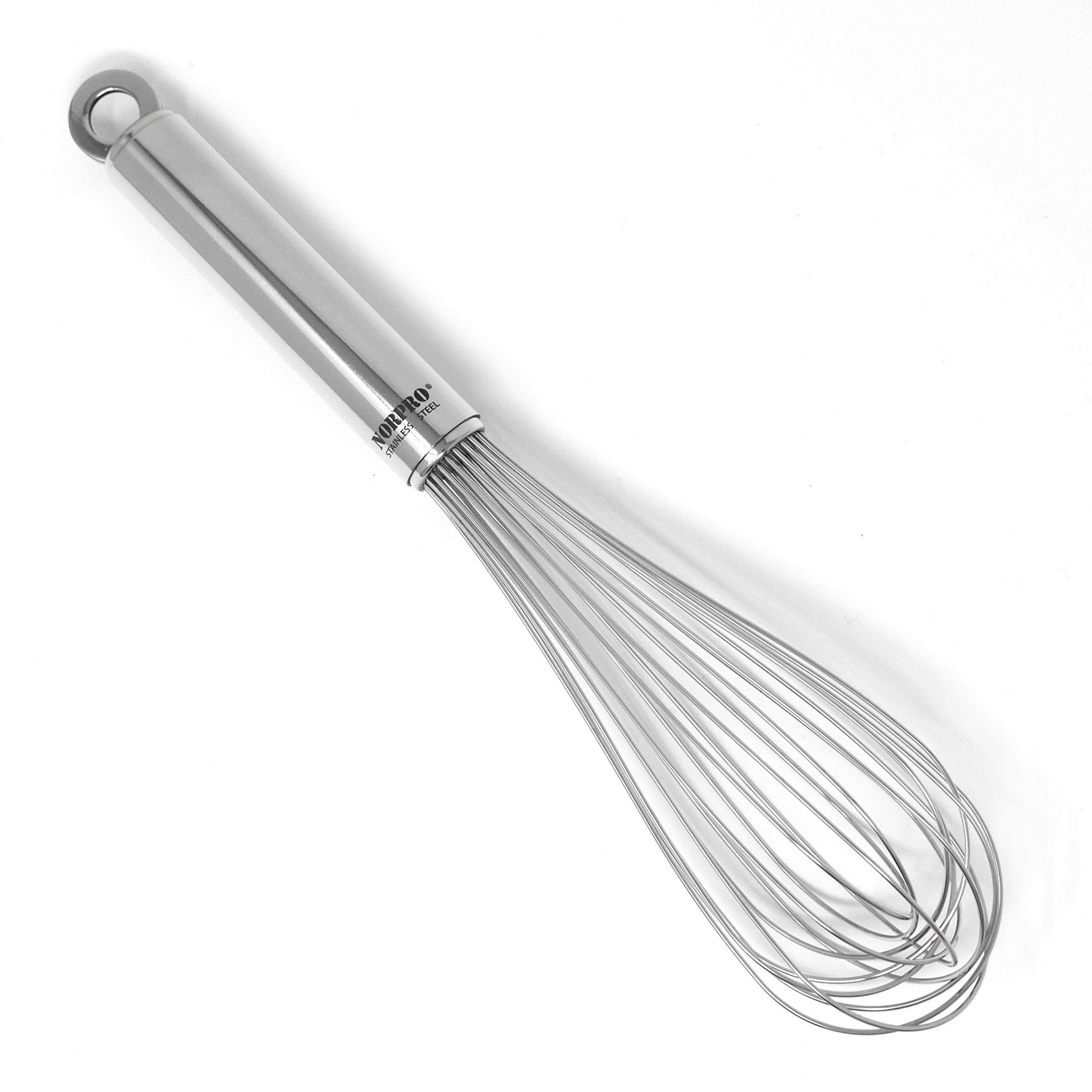 Norpro - 2320 Norpro Krona Stainless Steel 12-Wire Whisk, 11-Inch, 11In/28Cm, Silver