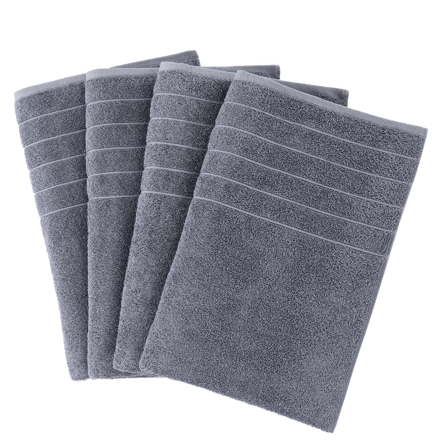 Casa Platino Bath Towels 4 Pack, Large Bath Towel Set(30''X 60''), 100% Ring Spun Cotton Towels, Soft Towels For Bathroom, Absor