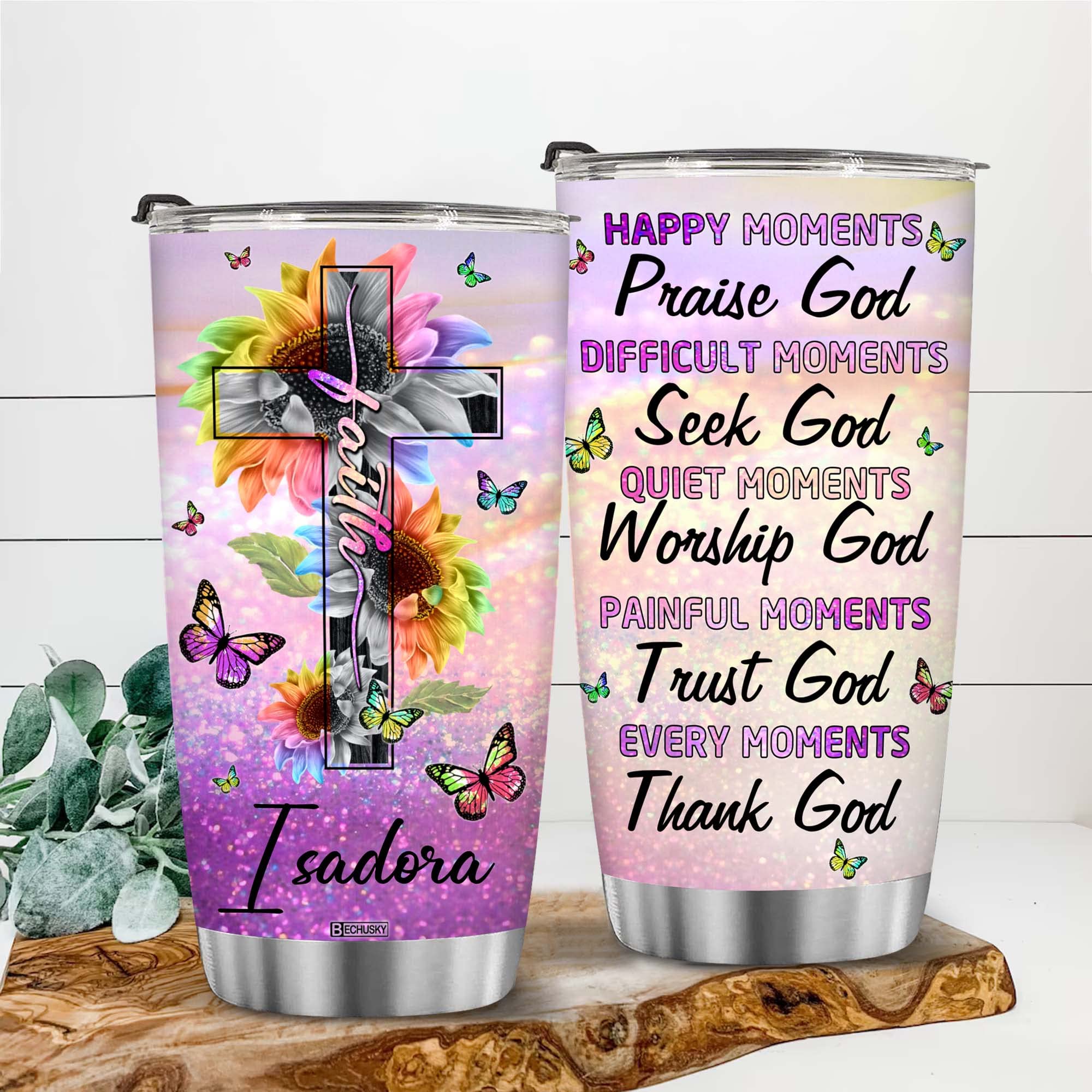 Bechusky Personalized Christian Gifts For Women Woman Mom Girl Friend Gifts For Women Birthday Religious Gifts For Women Gifts T