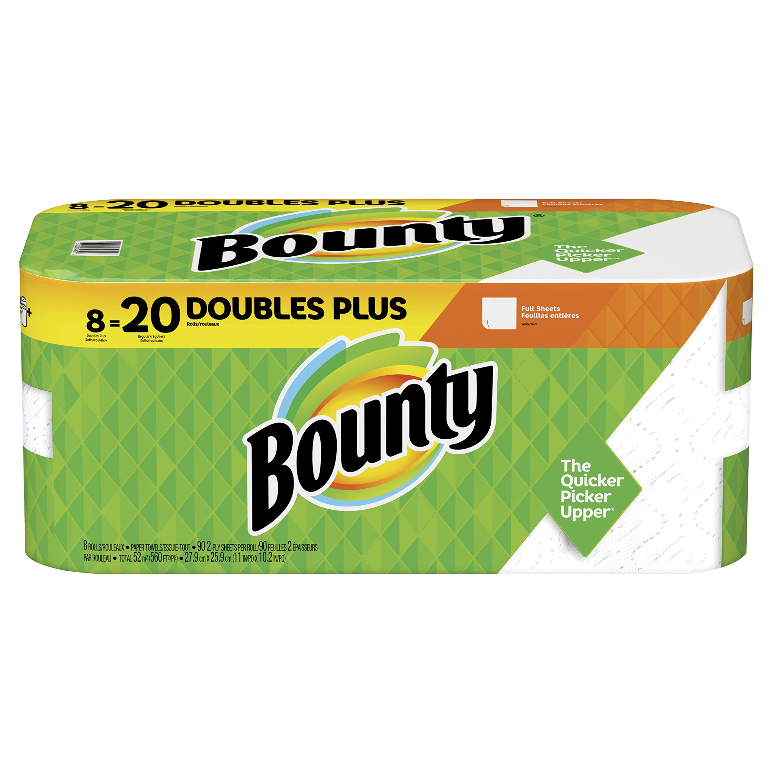 Bounty Full Sheet Paper Towels, 8 Count