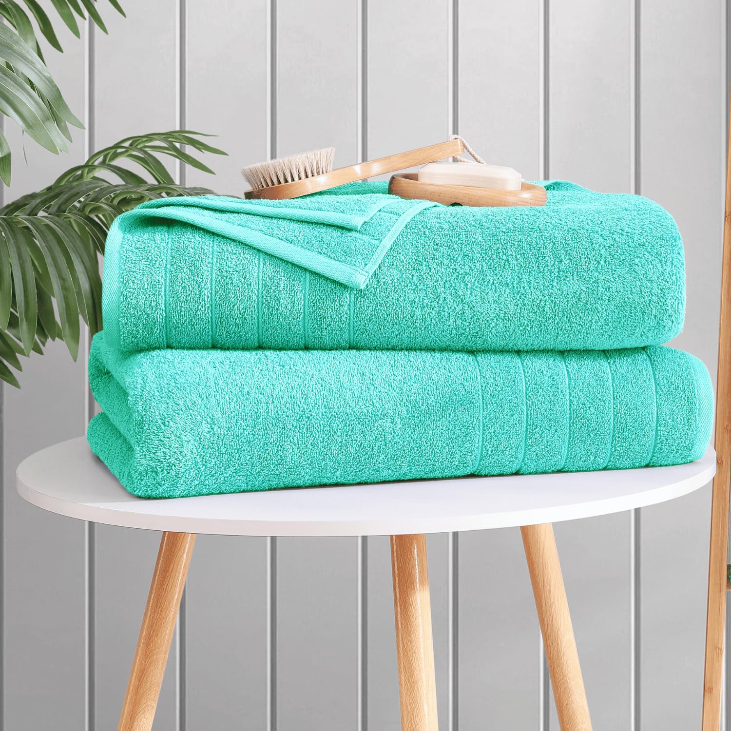 Casa Platino Large Bath Sheets, 4 Pack Bath Sheet(36''X 72''), 100% Ring Spun Cotton Bath Sheets, Lightweight Bath Sheet, Soft B