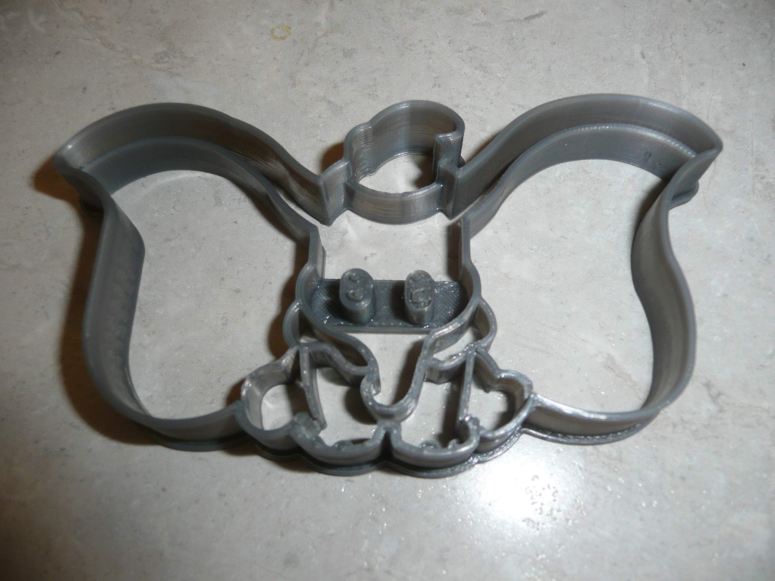 Inspired By Dumbo Circus Elephant Jumbo Jr Kids Movie Character Cookie Cutter Made In Usa Pr988