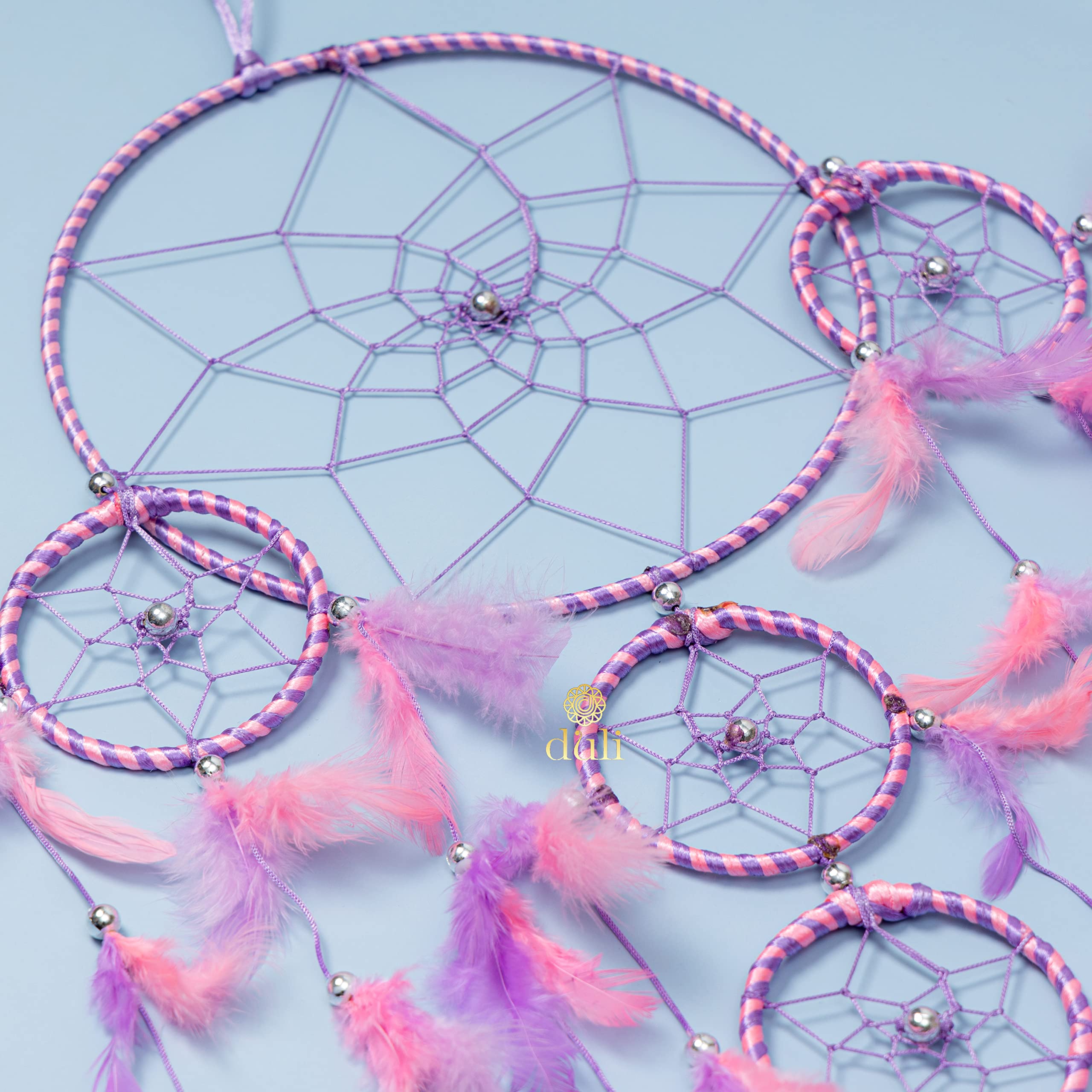 DULI Dream Catcher Wall Hanging for Bedrooms, Home Decor Wall Hanging Design, KidsRoom, Nursery, Garden, Restaurants, Cafe, & Pa