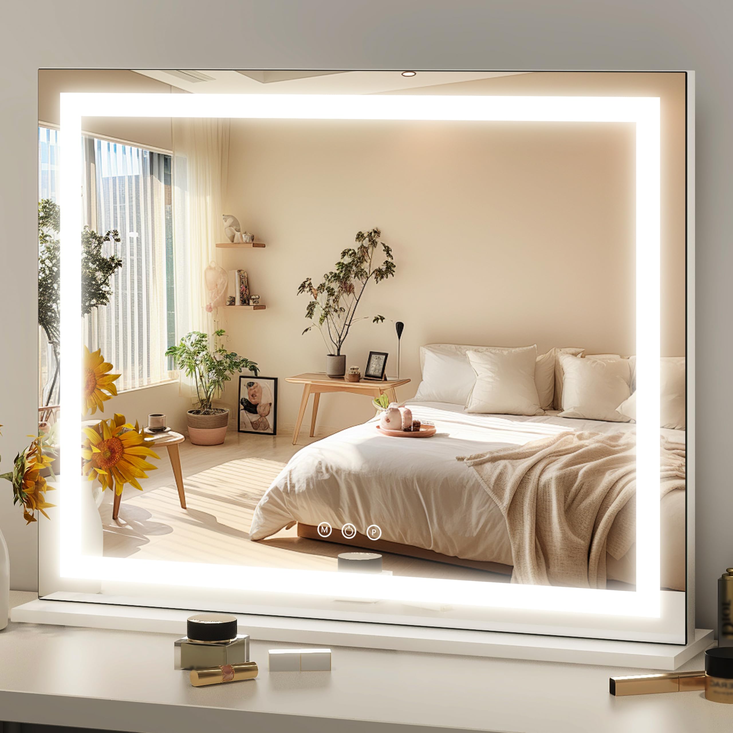 Fennio 23 X 18 Vanity Mirror With Lights