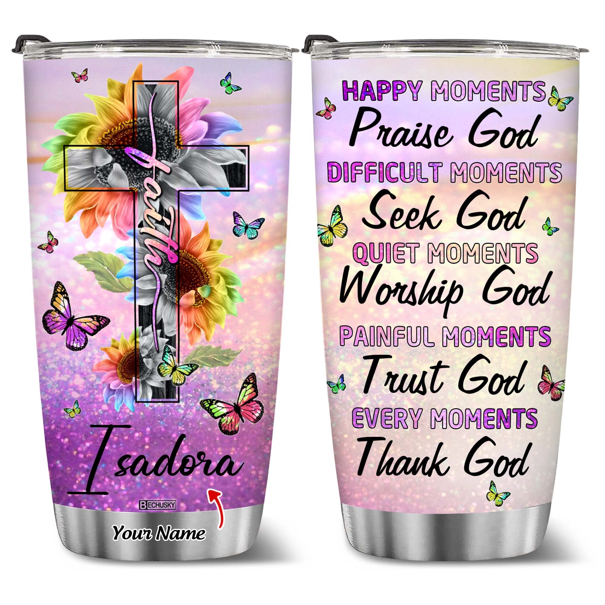 Bechusky Personalized Christian Gifts For Women Woman Mom Girl Friend Gifts For Women Birthday Religious Gifts For Women Gifts T