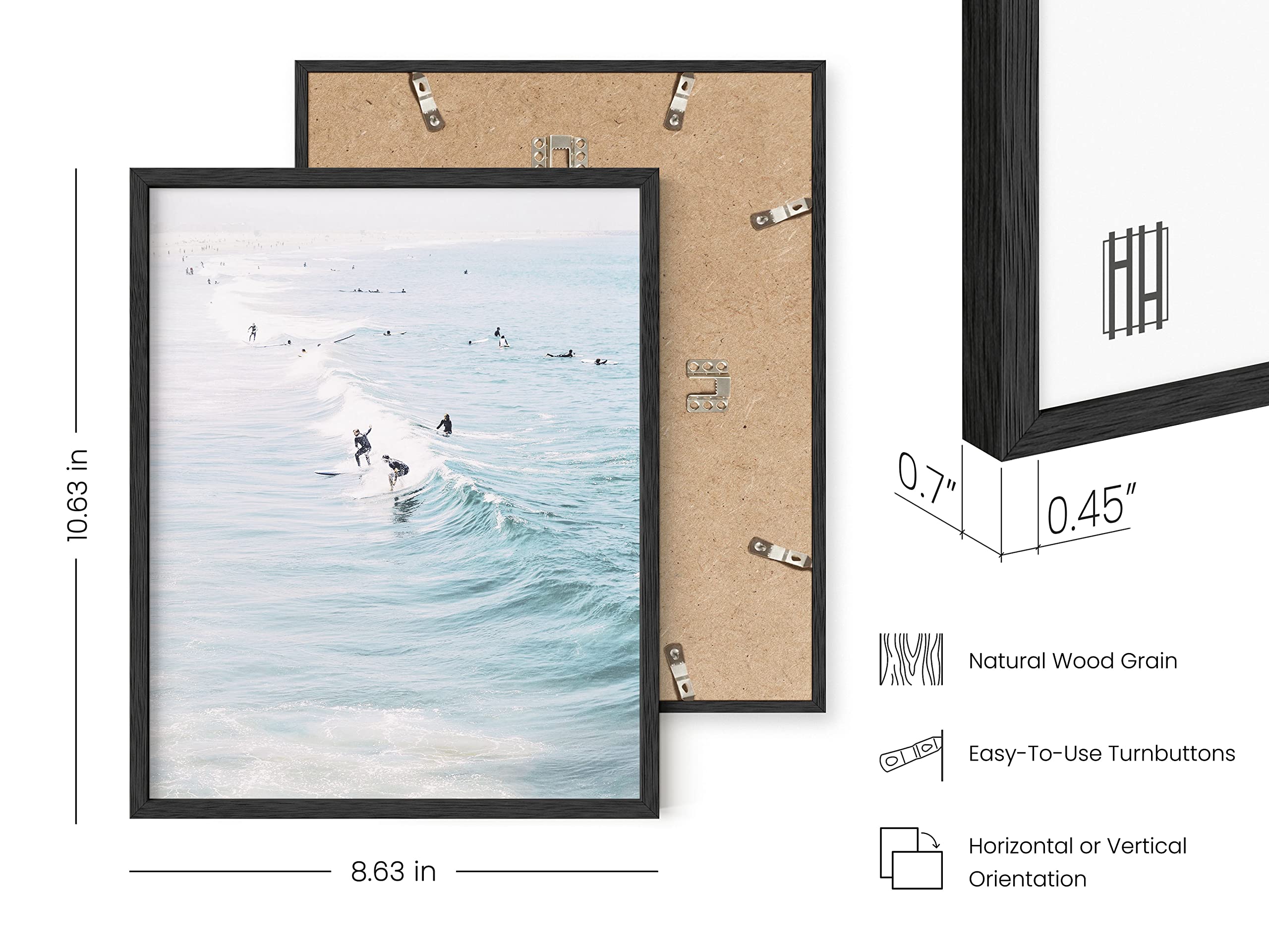 Haus And Hues Beach Wall Art Prints - Set Of 4 Ocean Beach Decor Art Prints, Nautical Themed Beach Wall Decor And Decorations Fo