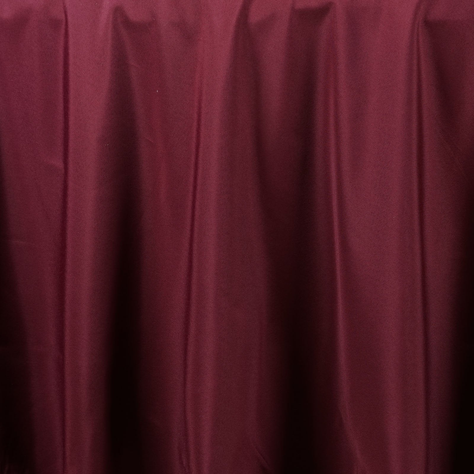 Efavormart 120'' Wholesale Round Tablecloth Polyester Round Table Linens For Wedding Party Banquet Restaurant - Burgundy