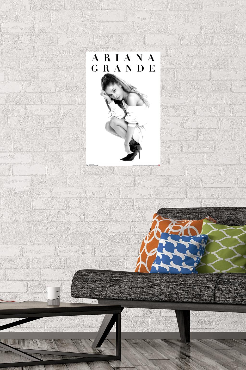 Trends International Ariana Grande - Honeymoon Wall Poster, 22.4L X 14.7W, Premium Poster & Mount Bundle