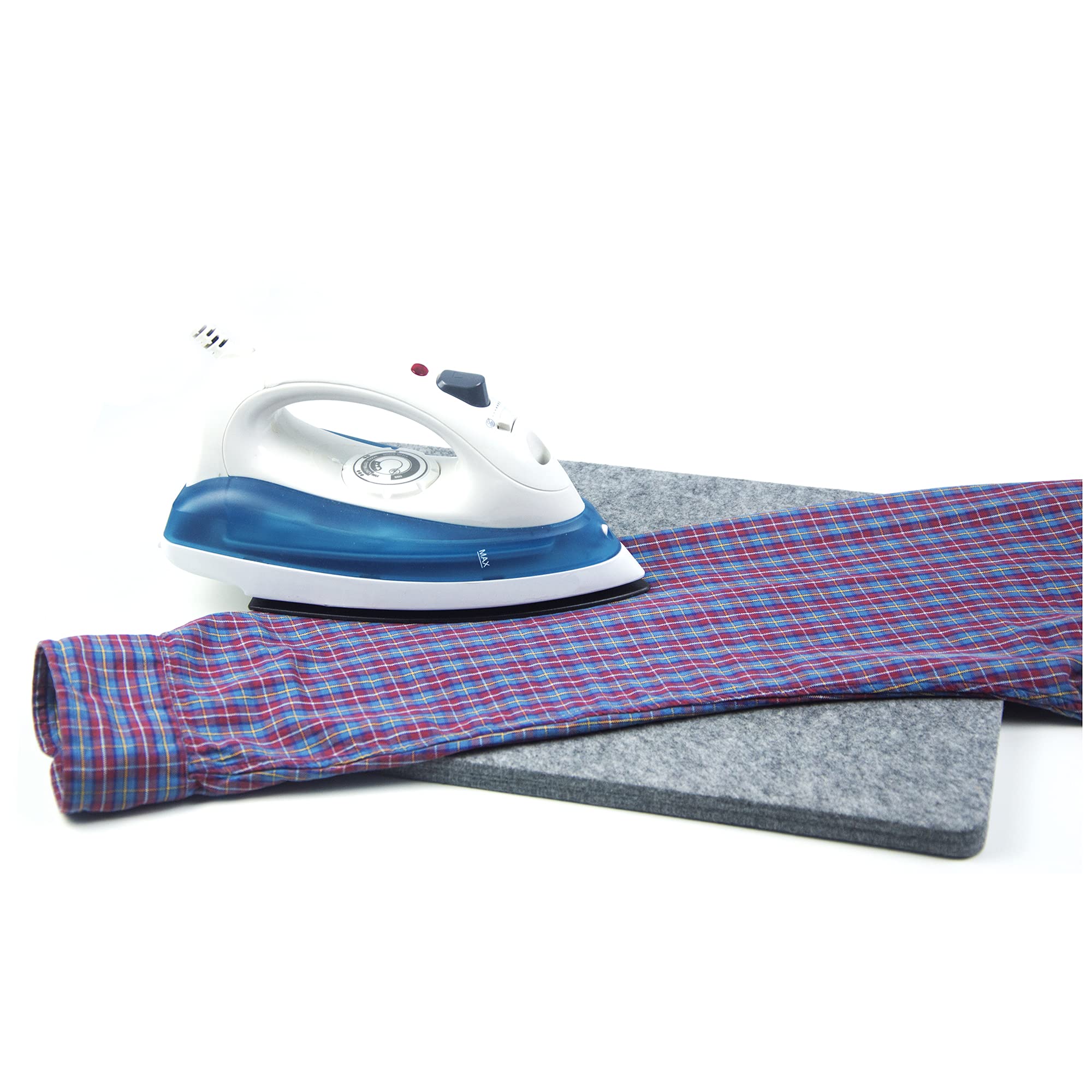 Portable Ironing Wool Mat (Iron Anywhere) Ironing Board Replacement, Iron Board Alternative Pad (11.5'' X 14.5'')