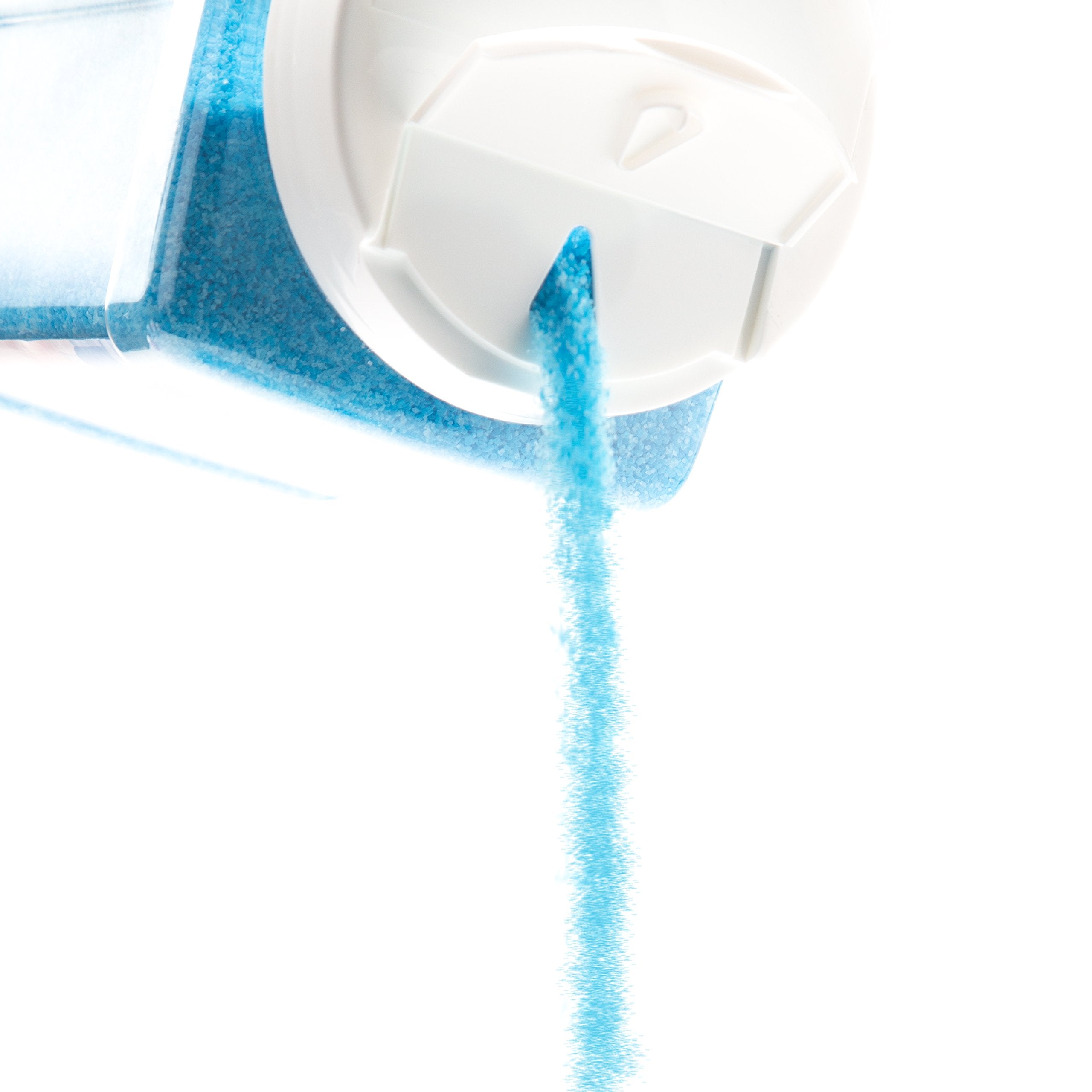 The Candery Cotton Candy Floss Sugar (2-Pack) Includes | Raspberry Blue And Strawberry | Plastic, Reusable Jars | Easy Pour Spou