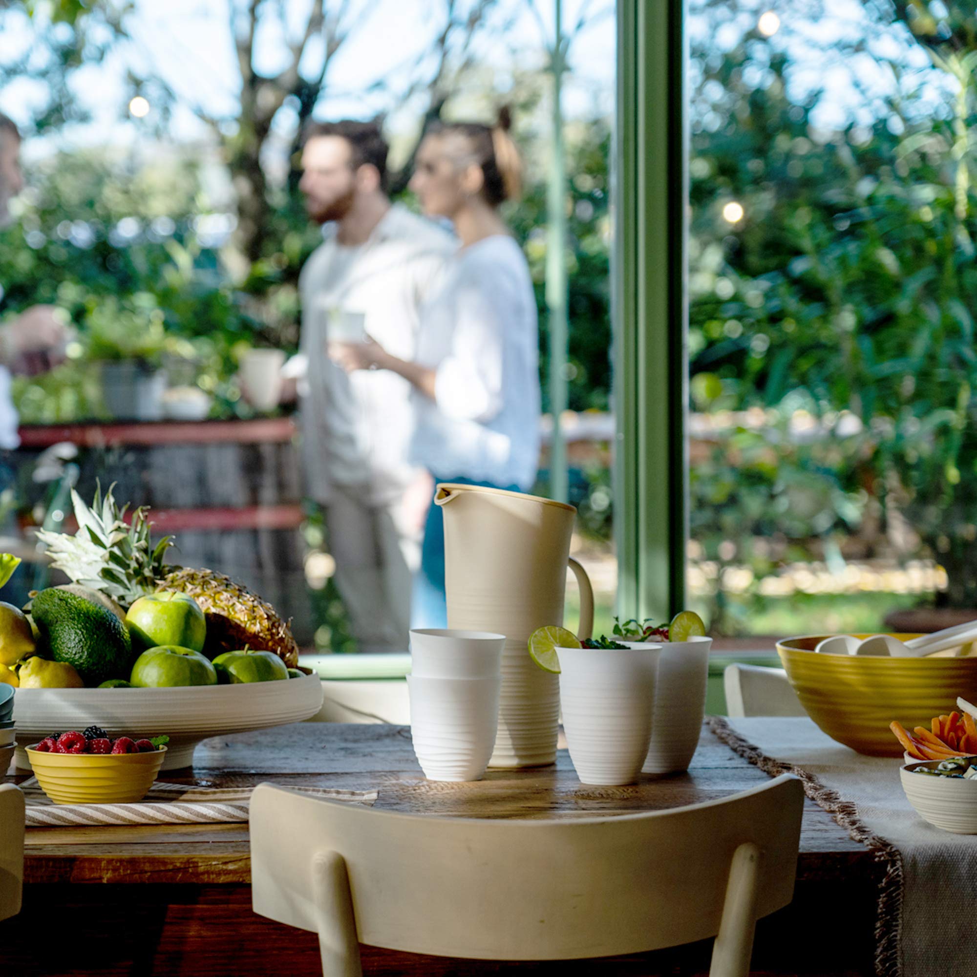 Guzzini 17950252 Large Tumbler, 6 Pieces, Tierra Assorted