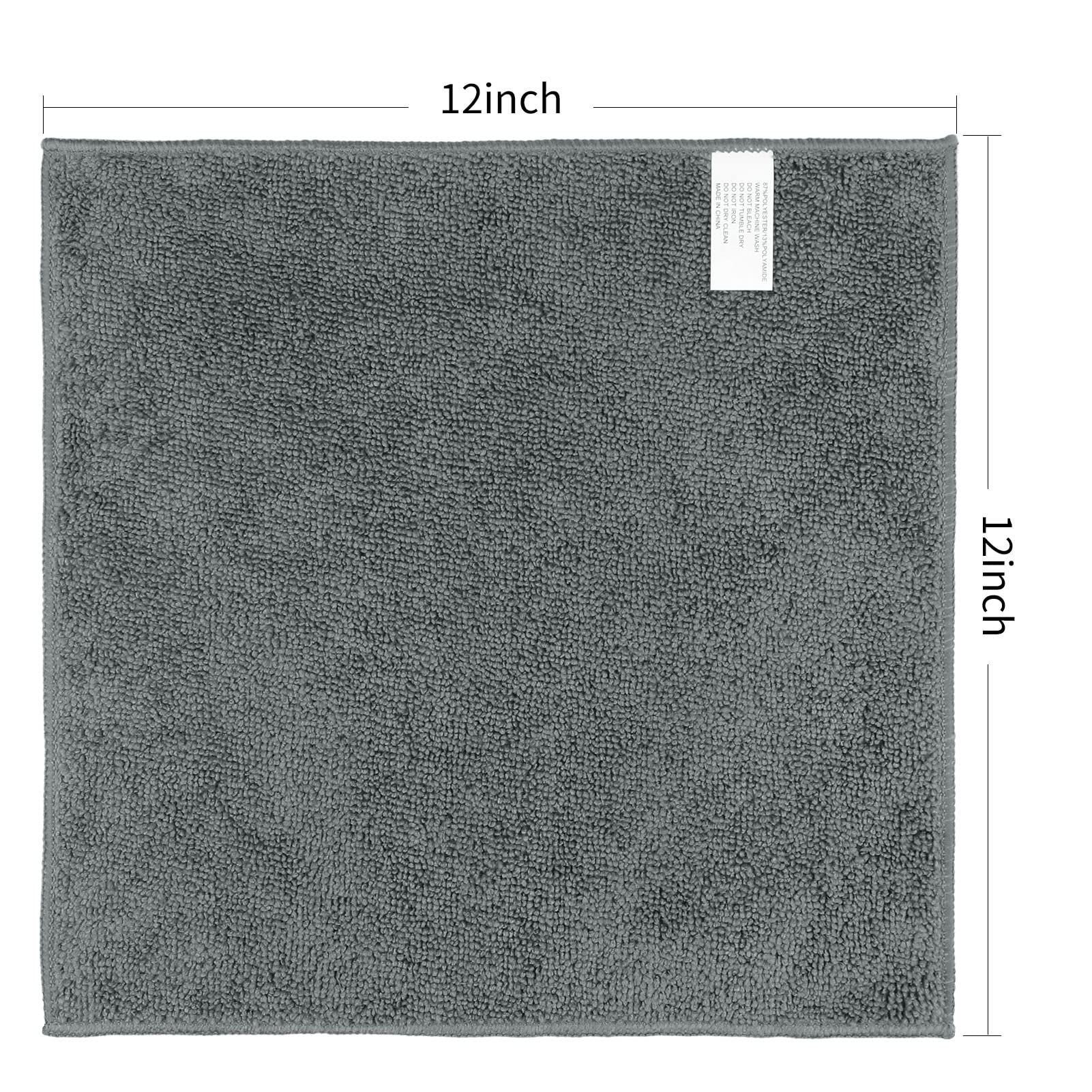 Orighty Washcloths Bulk Towel Sets 50 Pack, Highly Absorbent And Super Soft Microfiber Fingertip Towels, Multi-Purpose Wash Clot