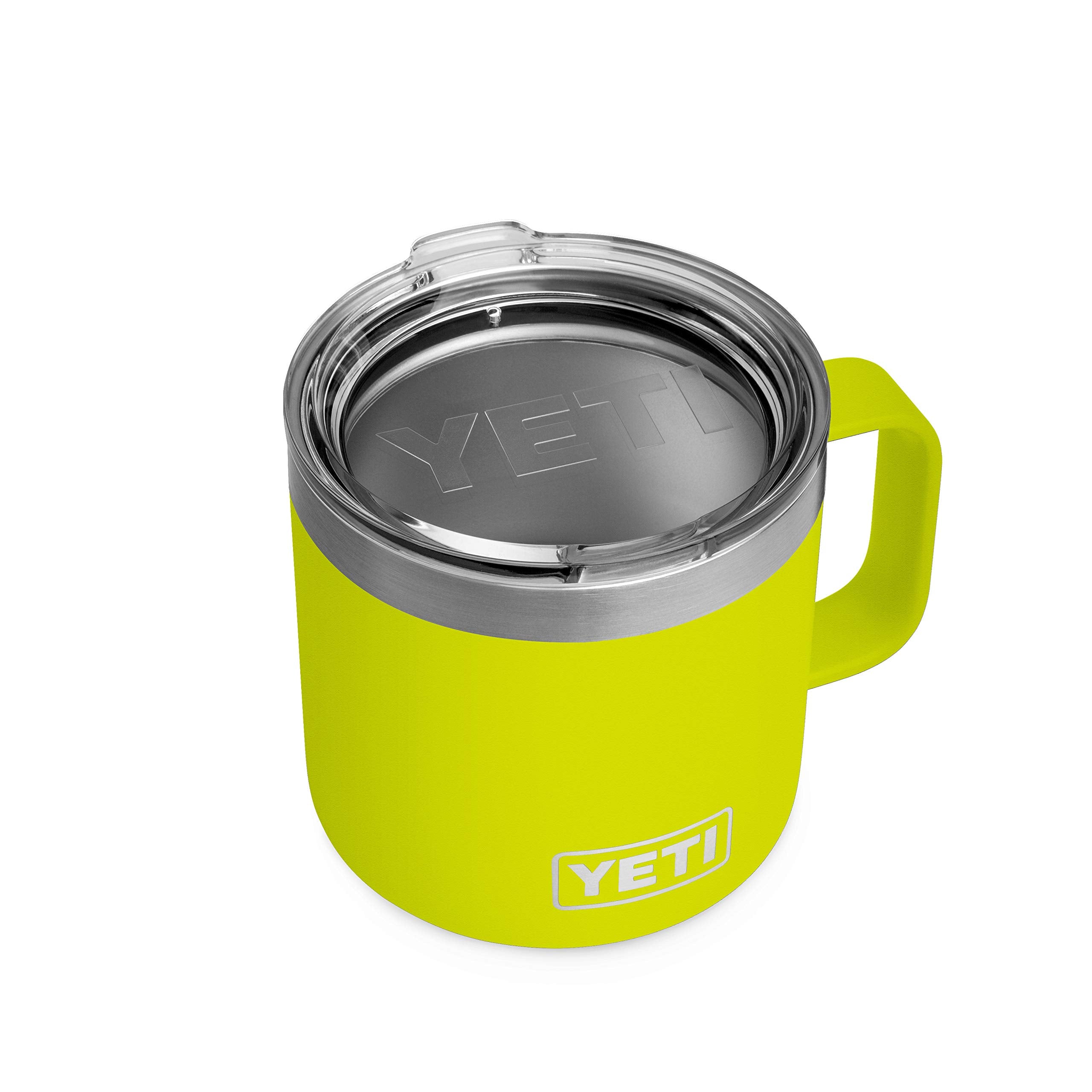 Yeti Rambler 14 Oz Mug, Stainless Steel, Vacuum Insulated With Standard Lid, Graphite