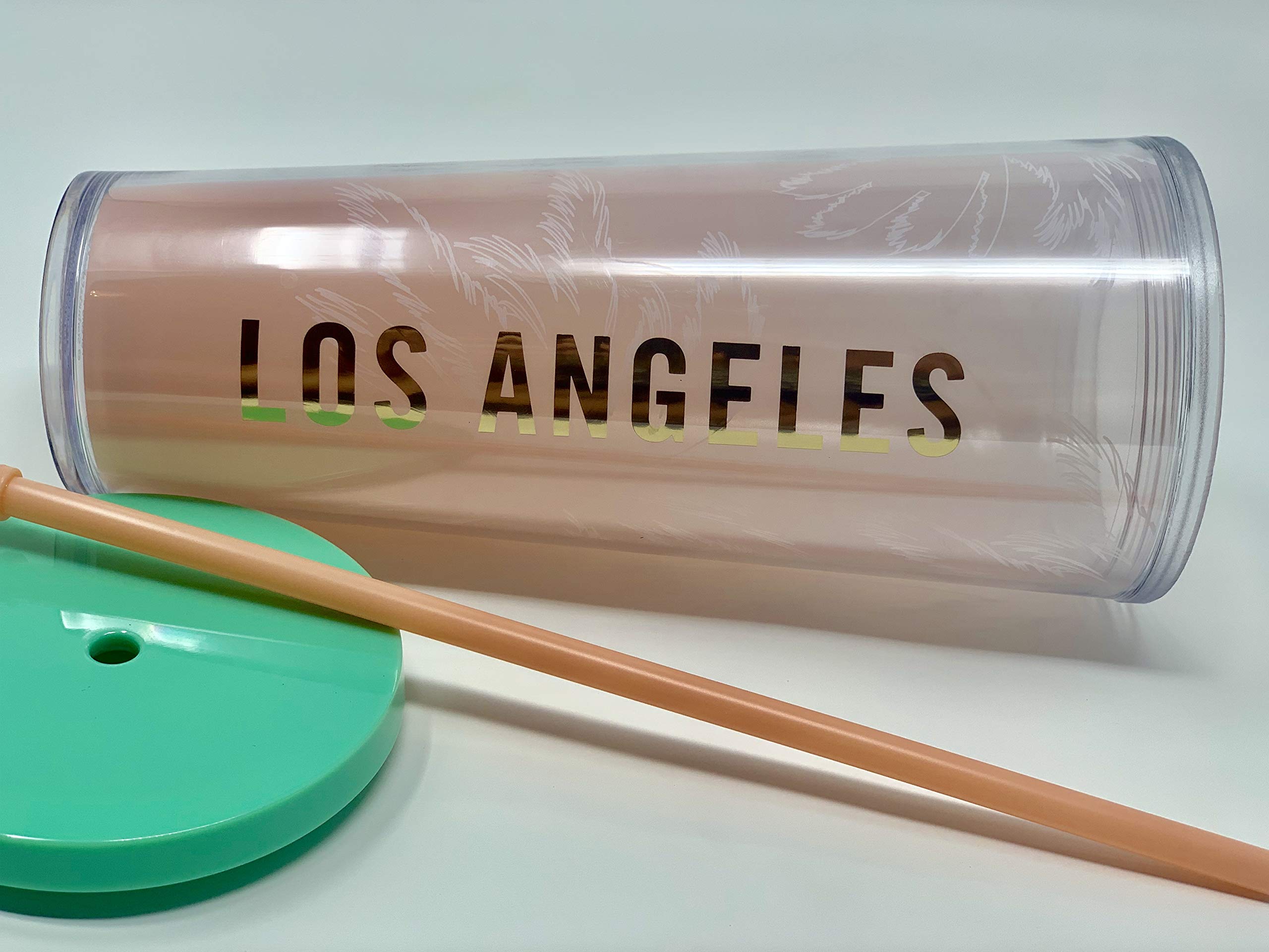 Starbucks Los Angeles 24 Oz Venti Cold Cup Traveler Tumbler