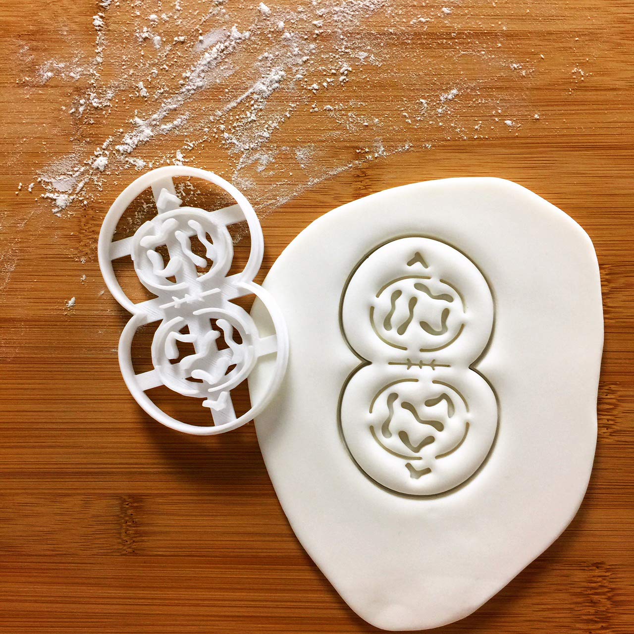 Set Of 4 Mitosis Cookie Cutters (Designs: Metaphase, Anaphase, Prophase, Telophase), 4 Pieces - Bakerlogy
