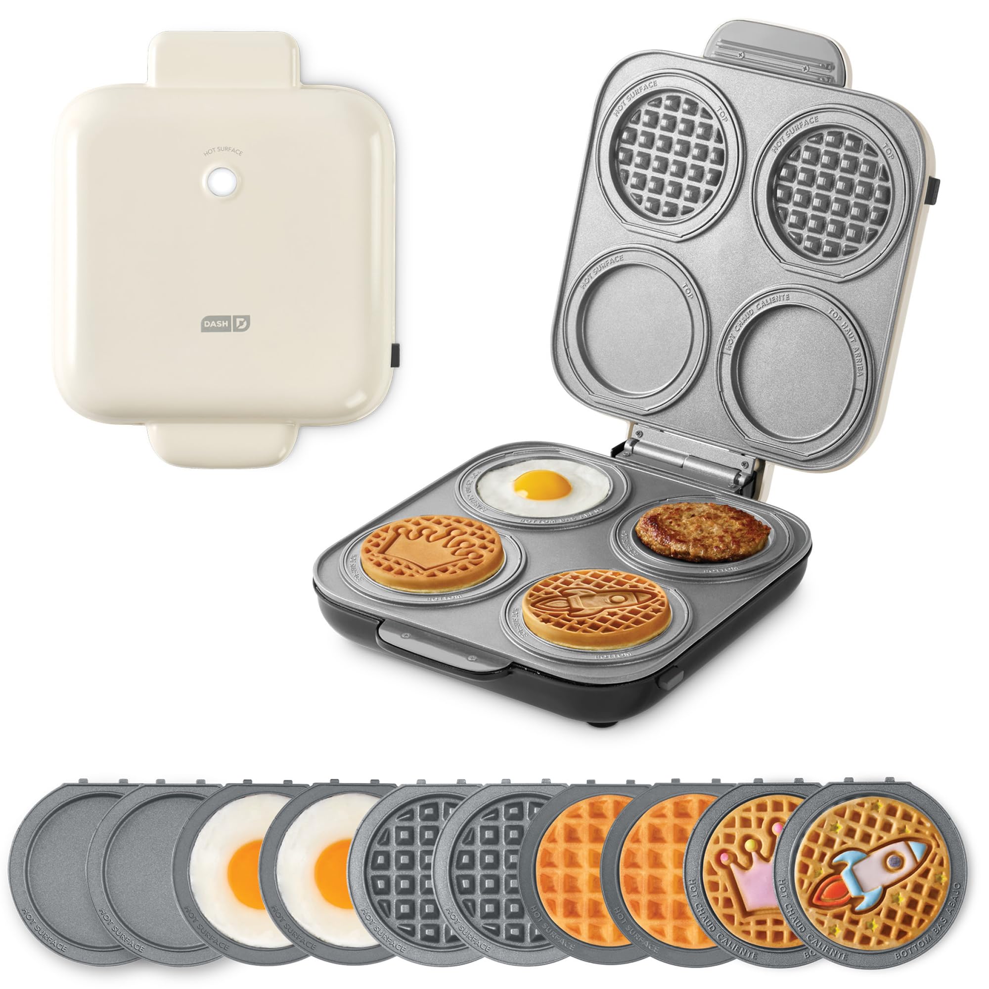 DASH MultiMaker Family Mini Maker System (10 Plates)