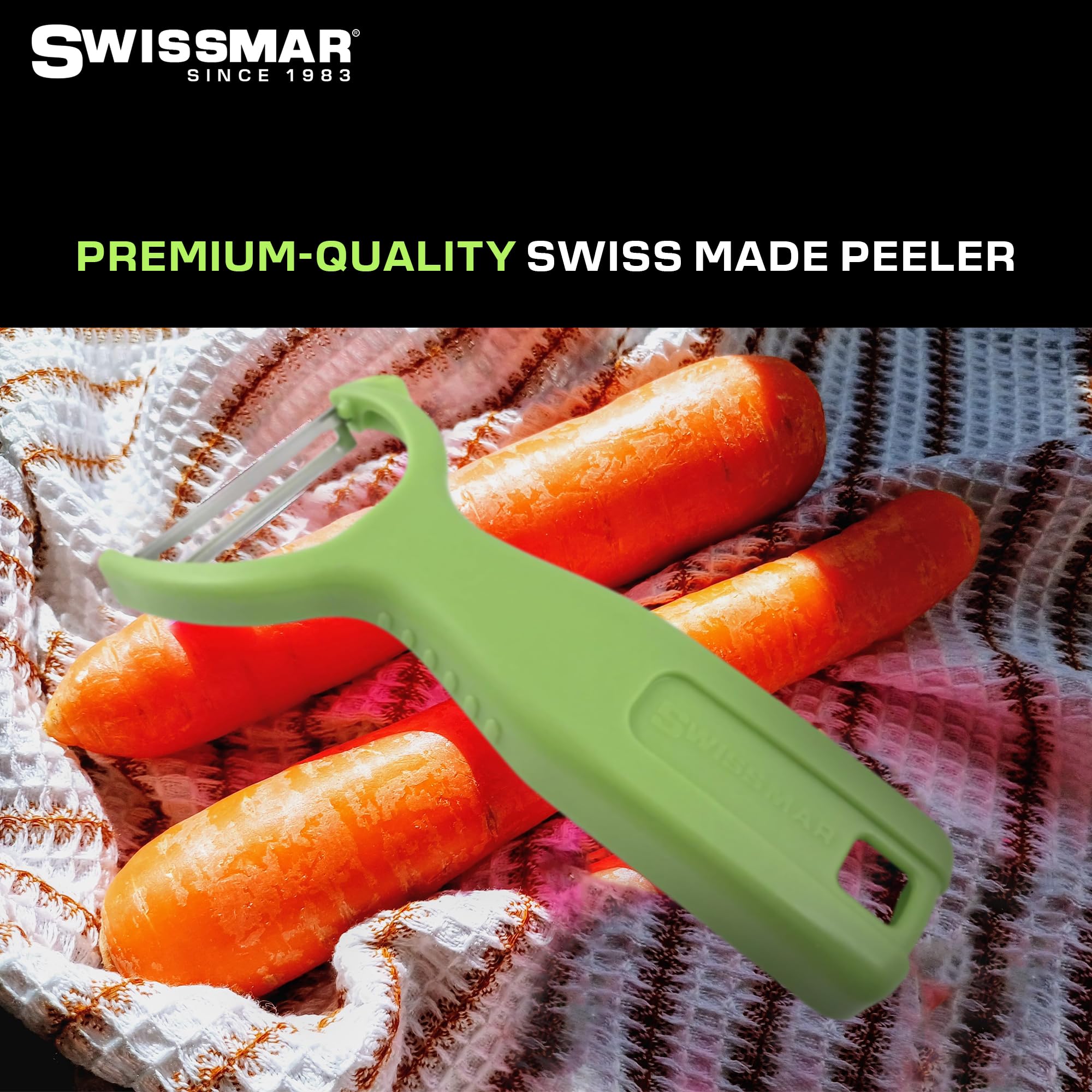 Swissmar Peeler - Y - Scalpel - Green
