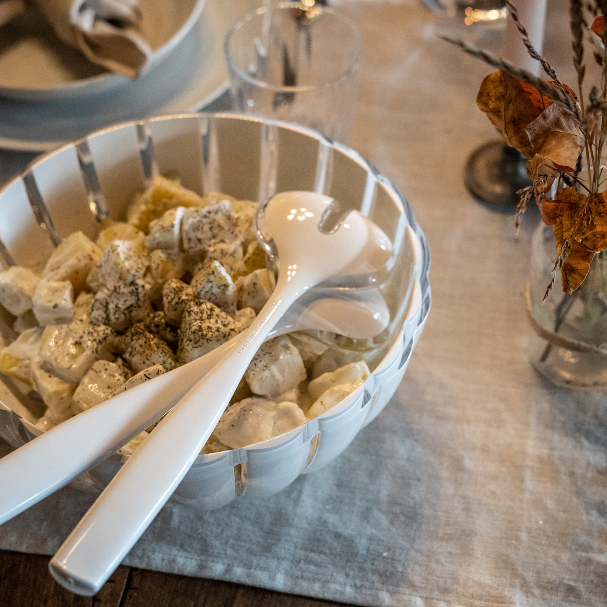 Guzzini Grace Transparent 7.9 Inch Contentiore Medium Bowl, Us:One Size