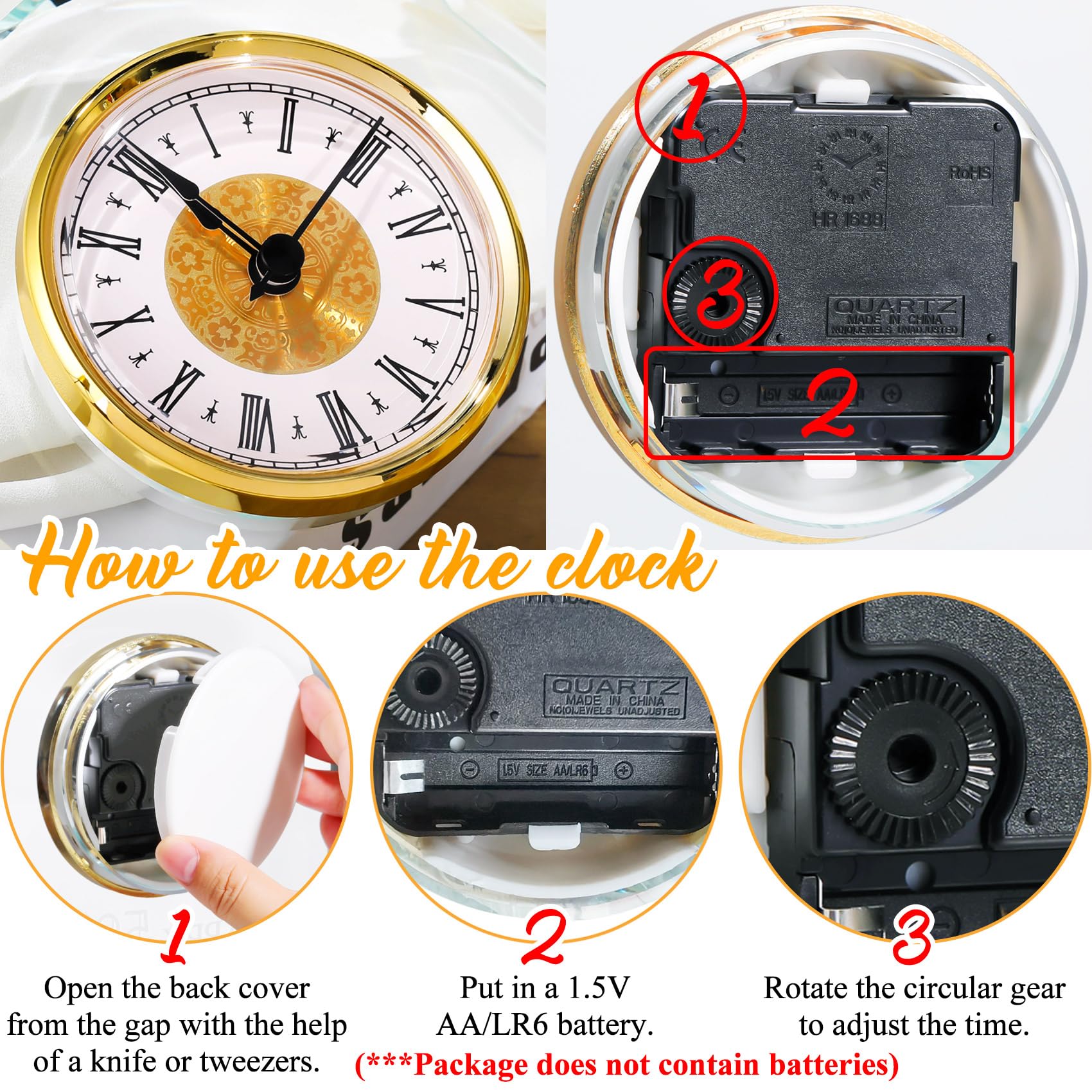 YWHL Retirement Clock Gifts for Women Men with Wooden Light Base, Happy Retirement Glass Plaque for Coworkers Boss, Going Away R