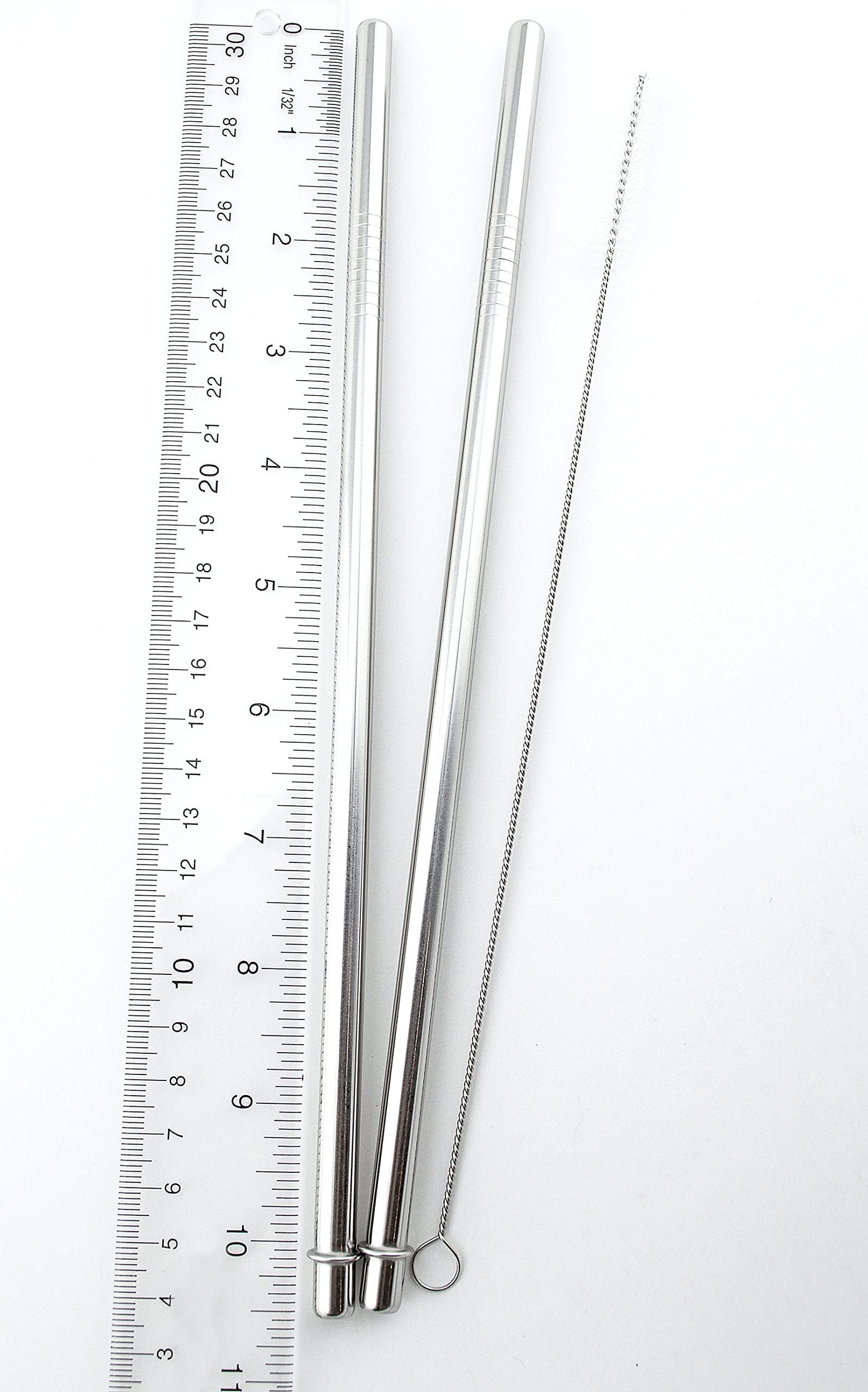 2 Venti Stainless Steel Cocostraw Replacement Straws 2Qty For Hot & Cold Travel Mug To-Go Drink Cups