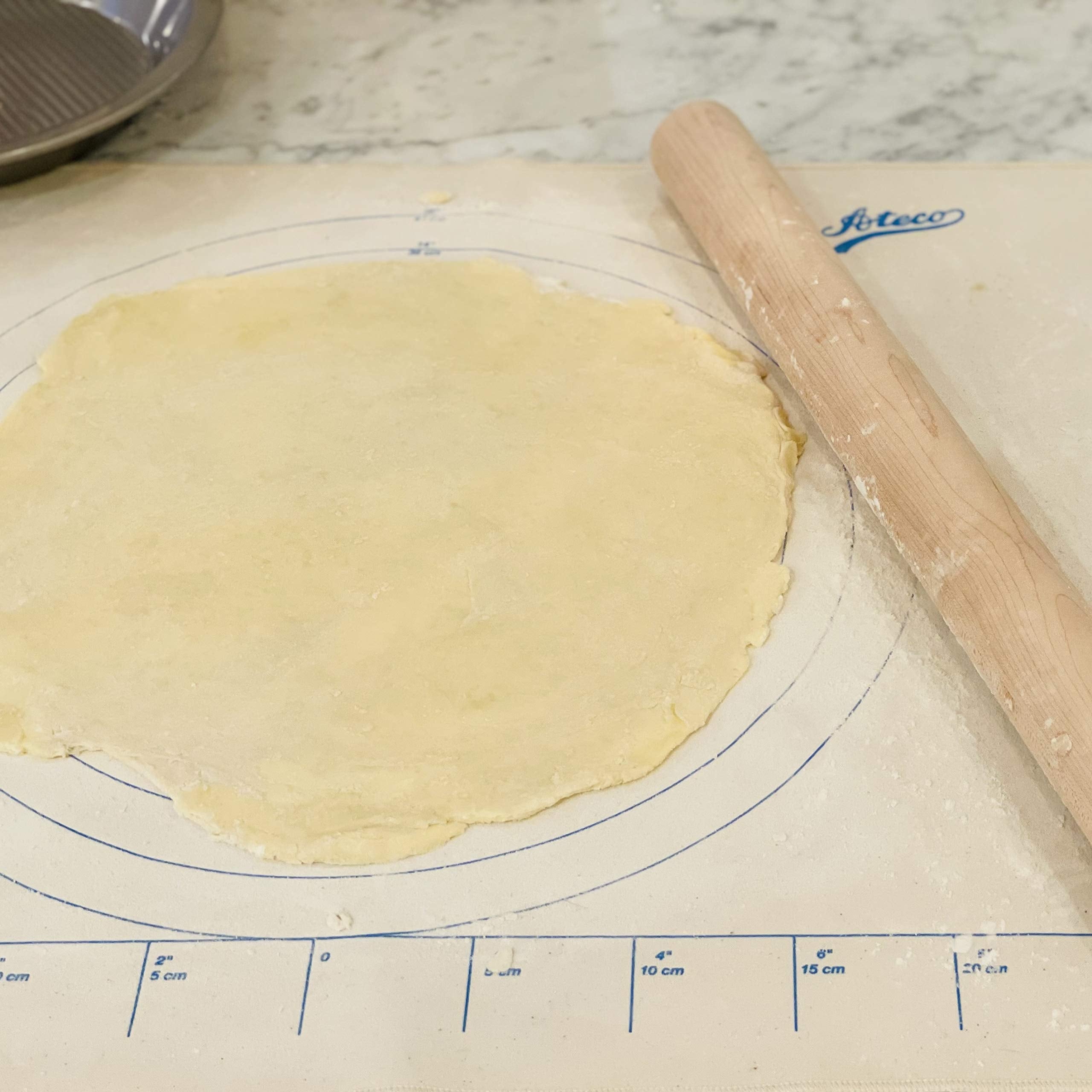 Ateco Solid Maple Wood Dowel Rolling Pin  19-Inches