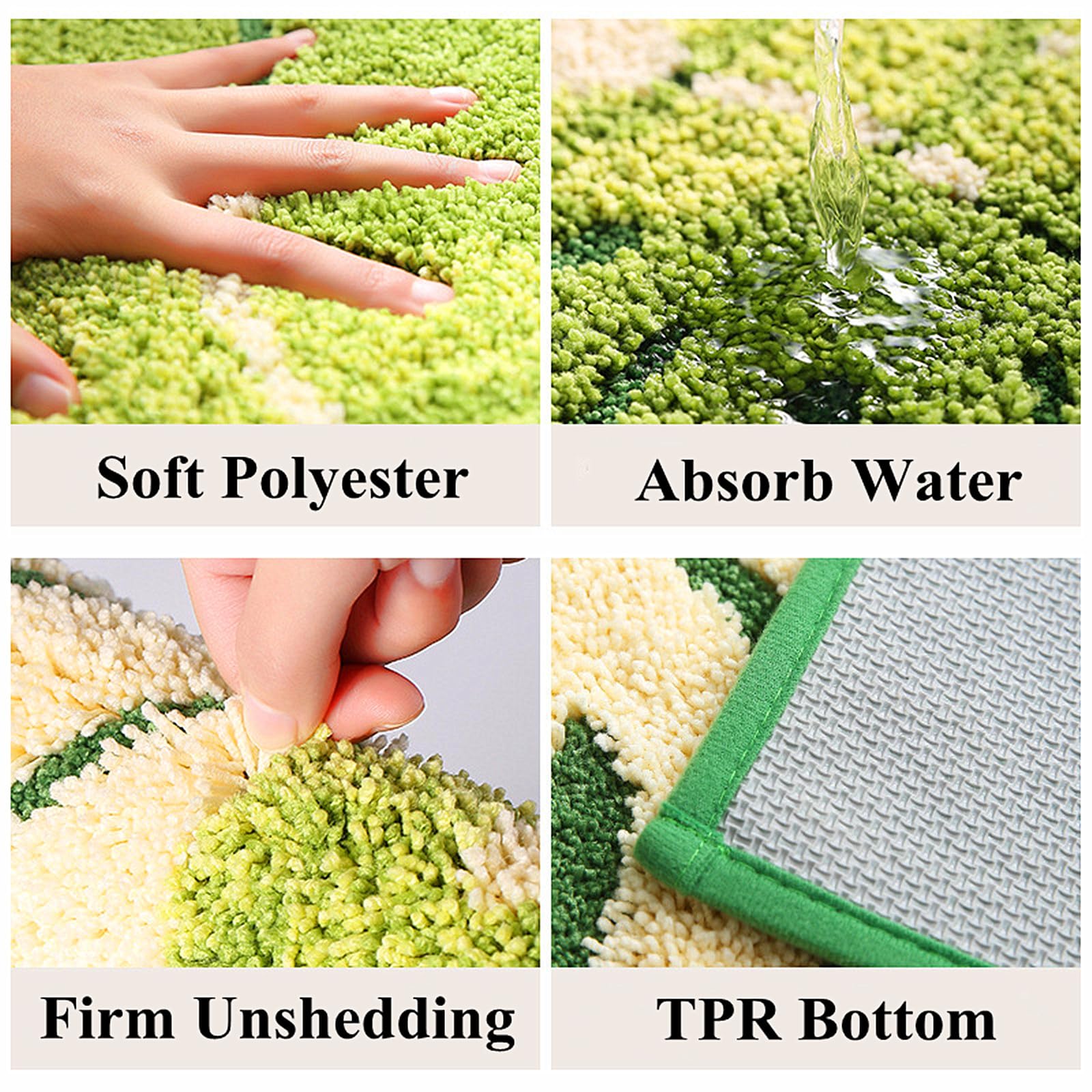 Levinis Cute Funny Chill Pill Bath Mat Kids Bedroom Bathroom D  Cor Rug Non Slip Washable Bathroom Rugs For Shower, Tub, Bedroom