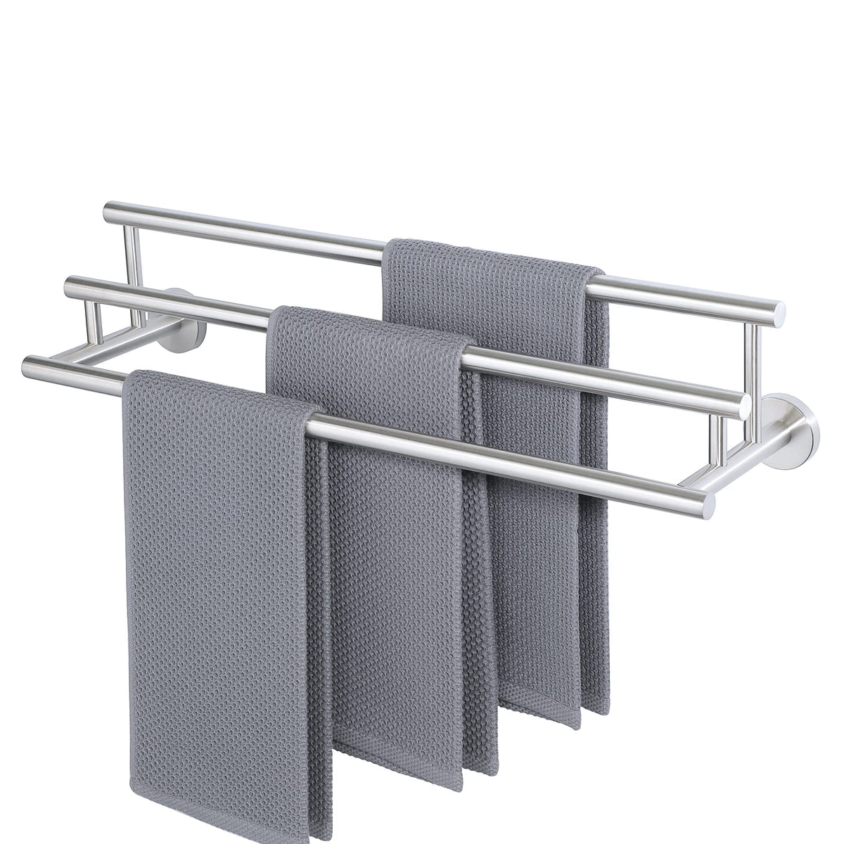 Alise Bath Towel Bars Towel Racks For Bathroom Lavatory,3 Towel Rails Large Towel Holder Sus304 Stainless Steel Towel Hanger Wal