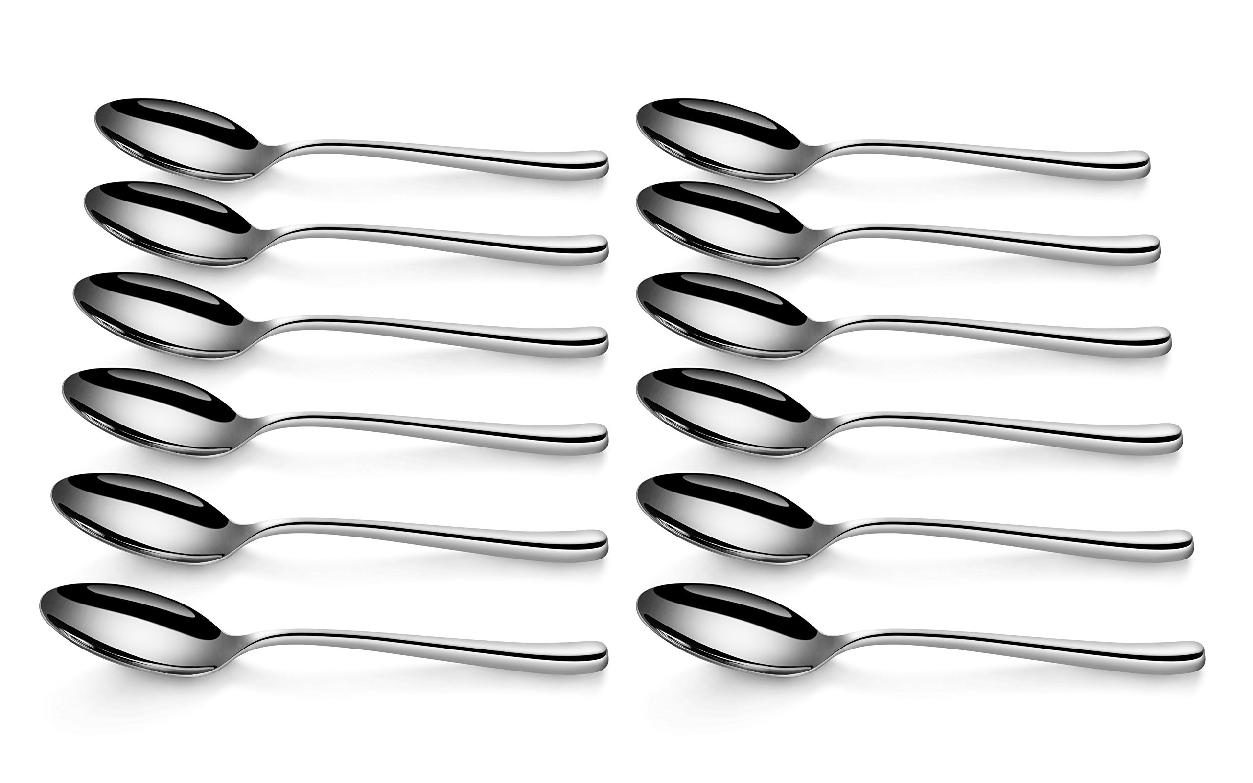 Artaste 56495 Rain Ii Forged 18/10 Stainless Steel Dinner Spoon, 8-Inch, Set Of 12
