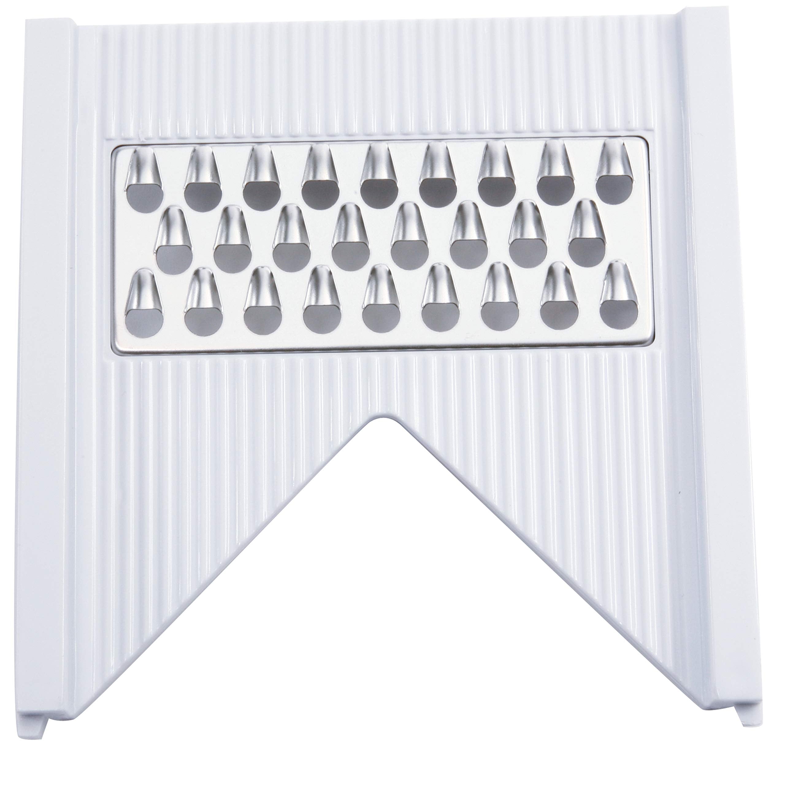 Norpro V-Slicer Grater Mandoline With Safety Guard Holder, One Size, White