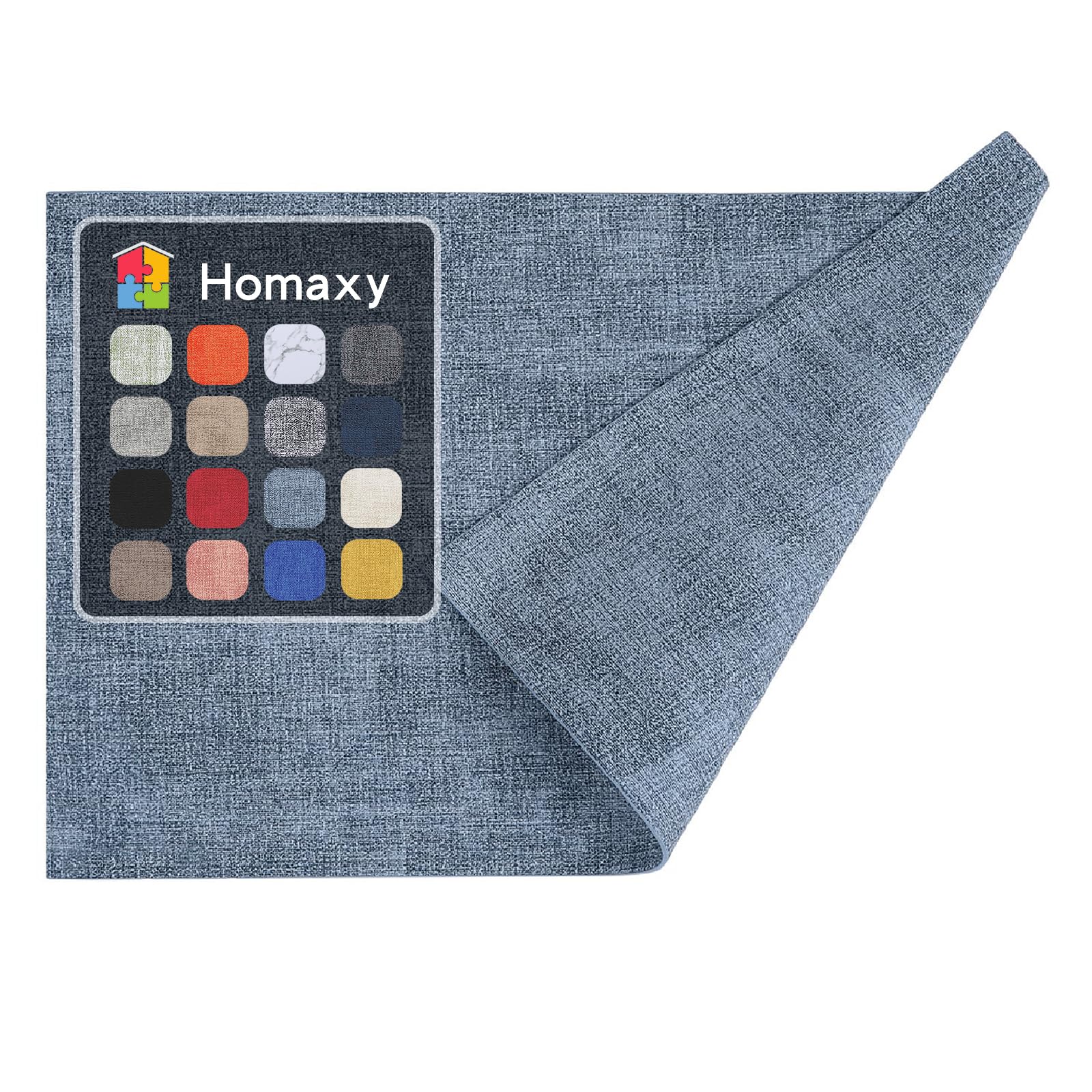 Homaxy Faux Leather Heat Resistant Placemats For Dining Table Set Of 4, Waterproof Wipeable Washable Pu Table Mats, Easy To Clea