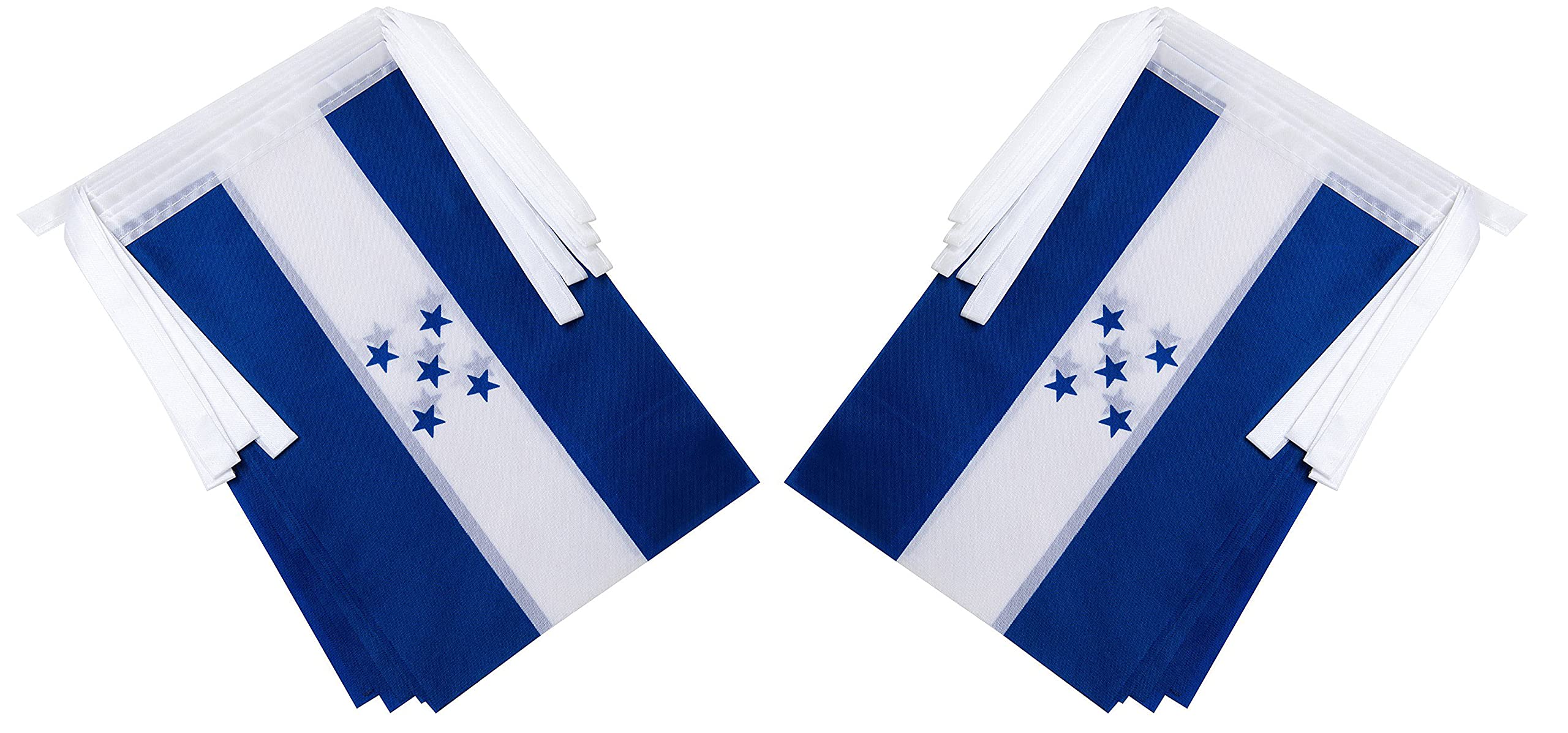 Zxvzyt Honduras Honduran Flag Banner String,Small Mini Honduras Pennant Flags,For Grand Opening,Olympics,National Sports Events,