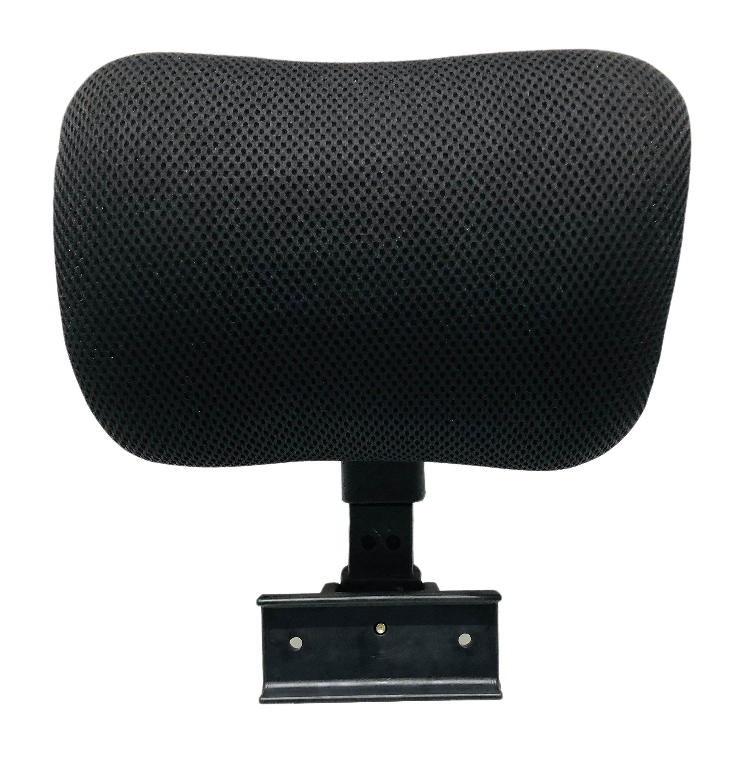 Ratison Polypropylene Office Visitor Revolving Chair Headrest Spare Parts Accessories Back Head Rest With Nut Bolts And Key Easi