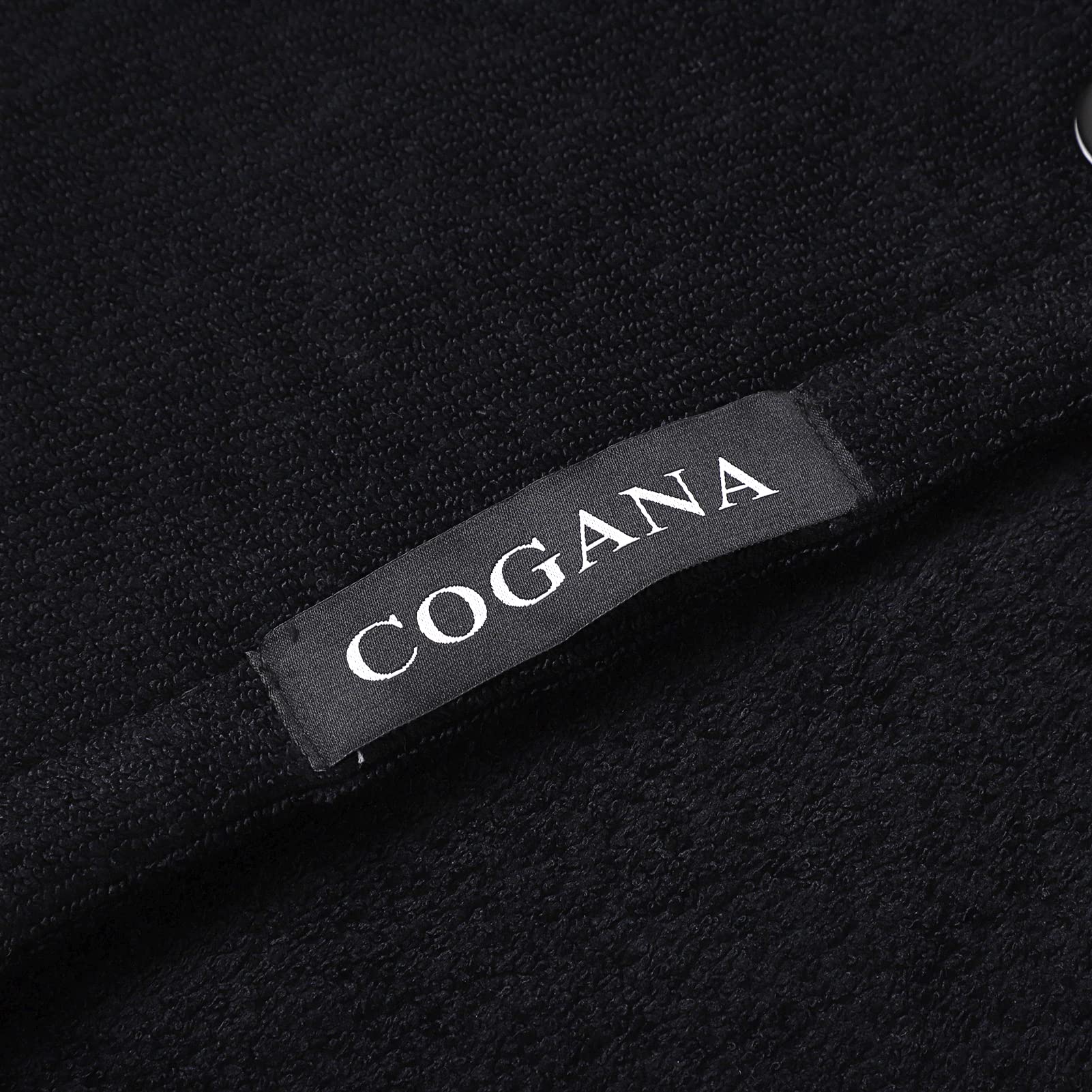 COGANA 3Pack Microfiber Hair Towels, Hair Towel Wrap for Women, Hair Drying Towel with Button, Hair Wrap Towel for Curly Hair, H