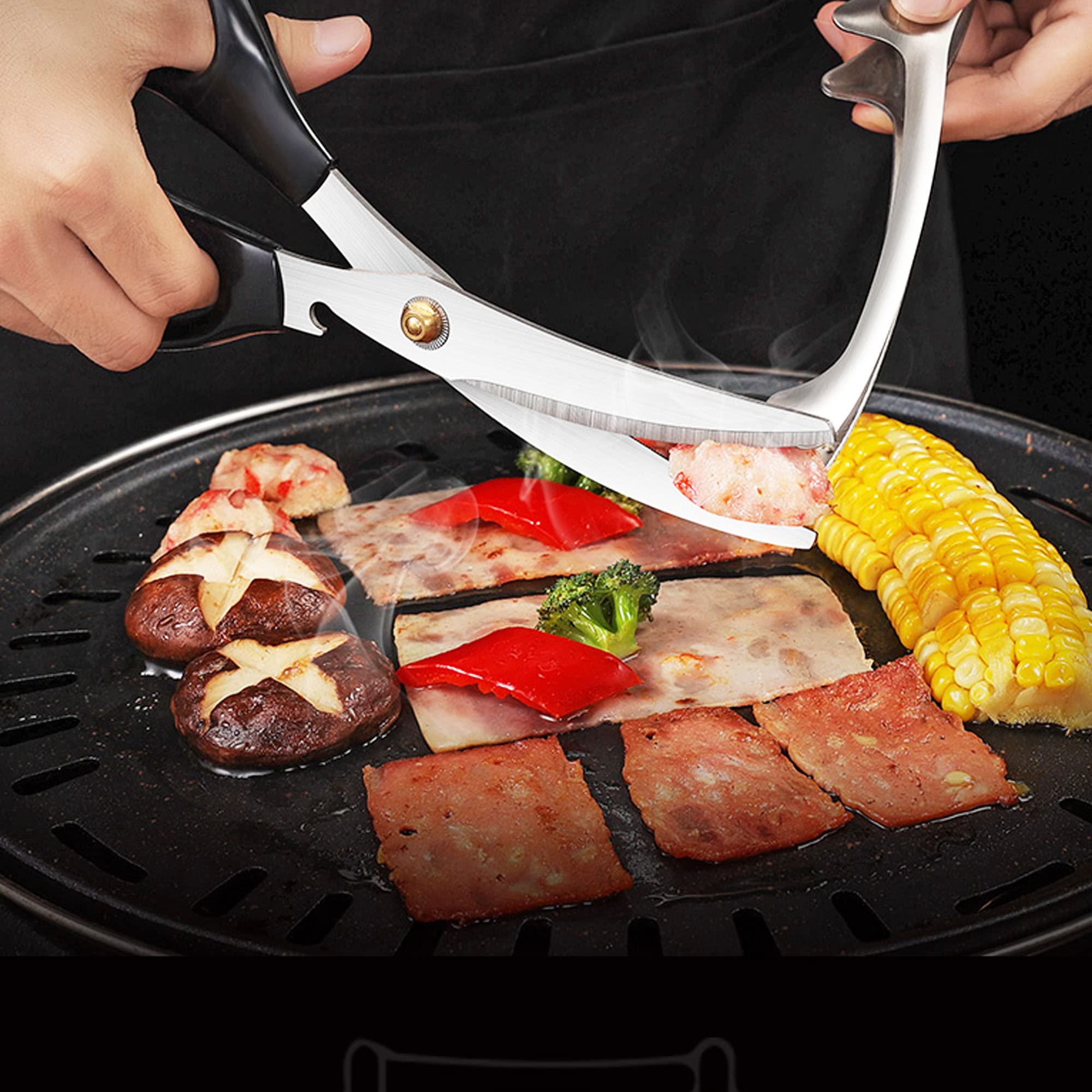 Barbecue Clip Korean Bbq Grill And Japanese Bbq Tongs Stainless Steel Grill Tongs Kitchen Food Tongs Tweezers Cooking Clamp Tool