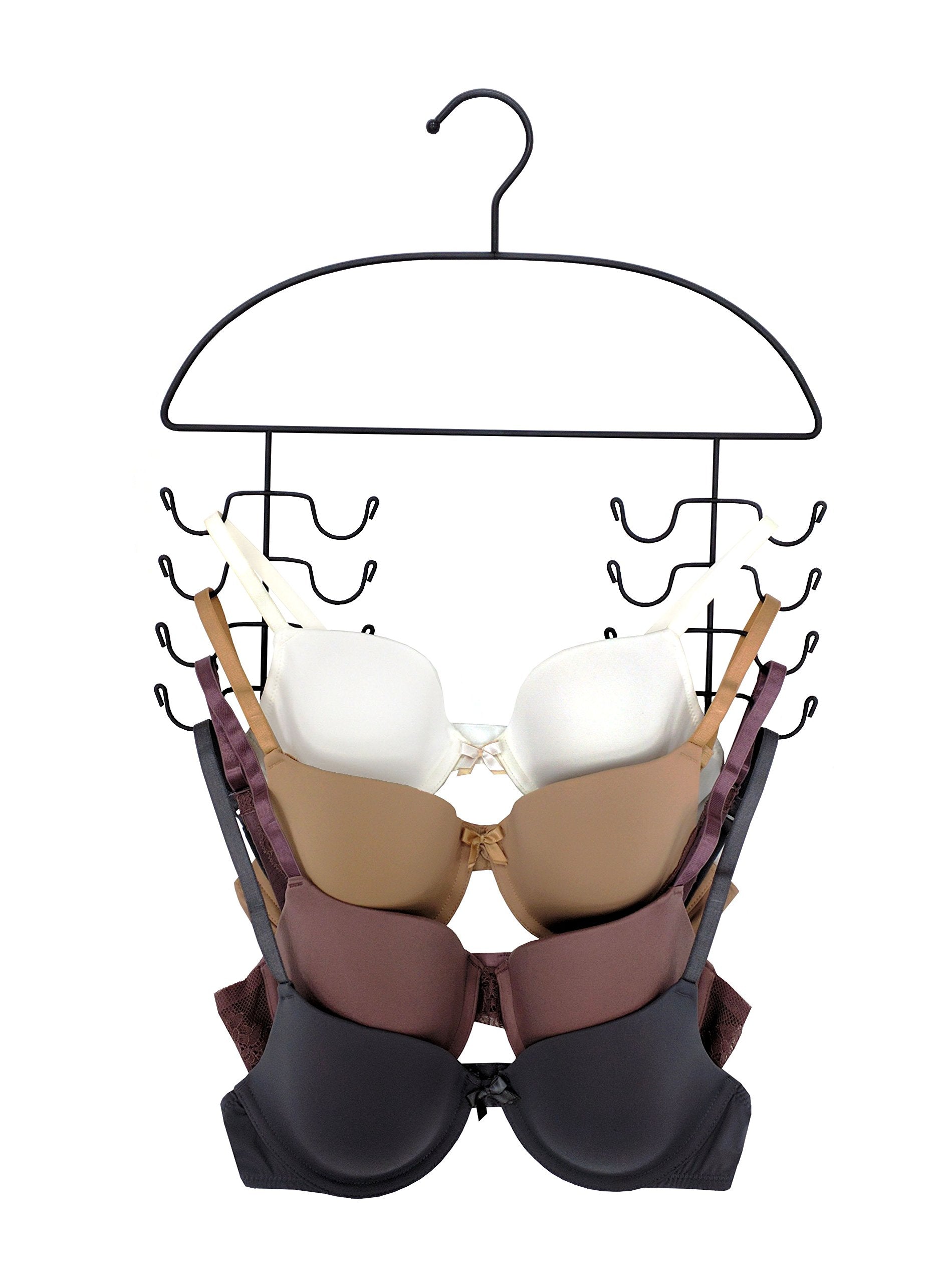 Dr. Organizer Leggings/Yoga/Stretch Pants & Tank Top/Cami Closet Organizer Hanger 2/Pc Set Combo, Tank Top & Pants, Black, 2 Pie