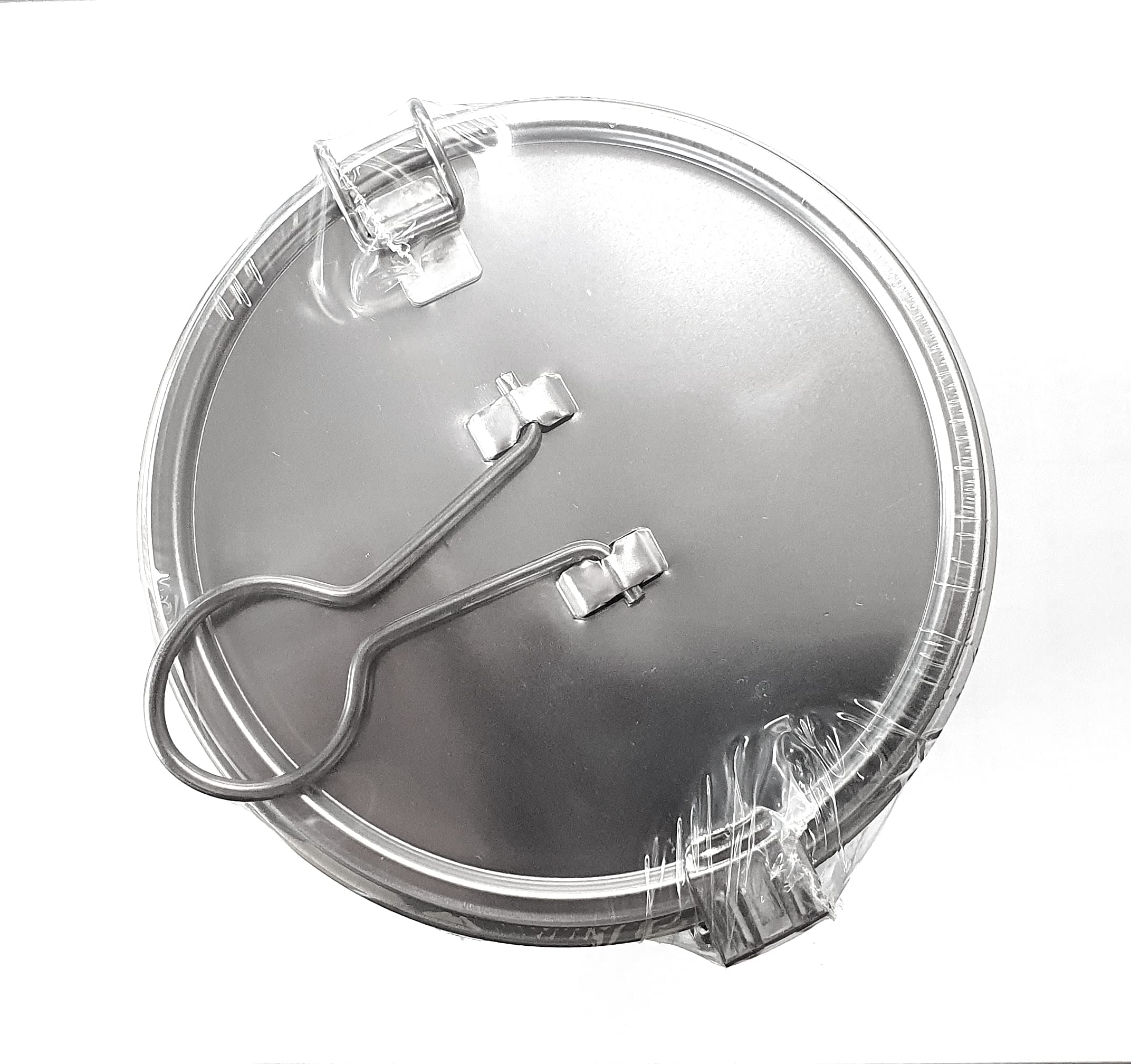 Commercial Grade D 3.9'' X H 5.3'' Genuine Stainless Steel 18/8 Perforated Strainer - One Touch Lock System - Restaurant & Home