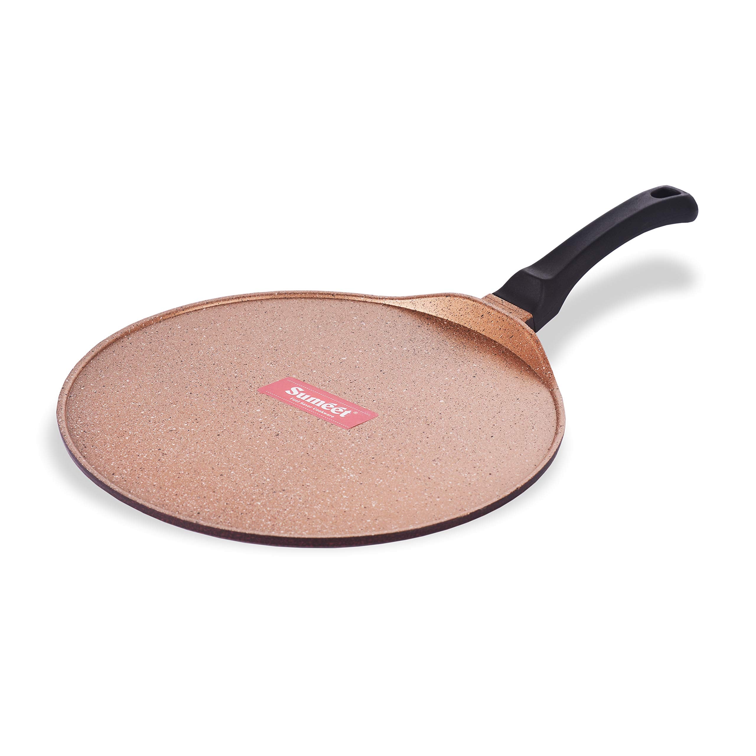 Sumeet Granite Finish Nonstick Die Cast 4Mm Thick Dosa Tawa - 30.5 Cm (Peach Color)]