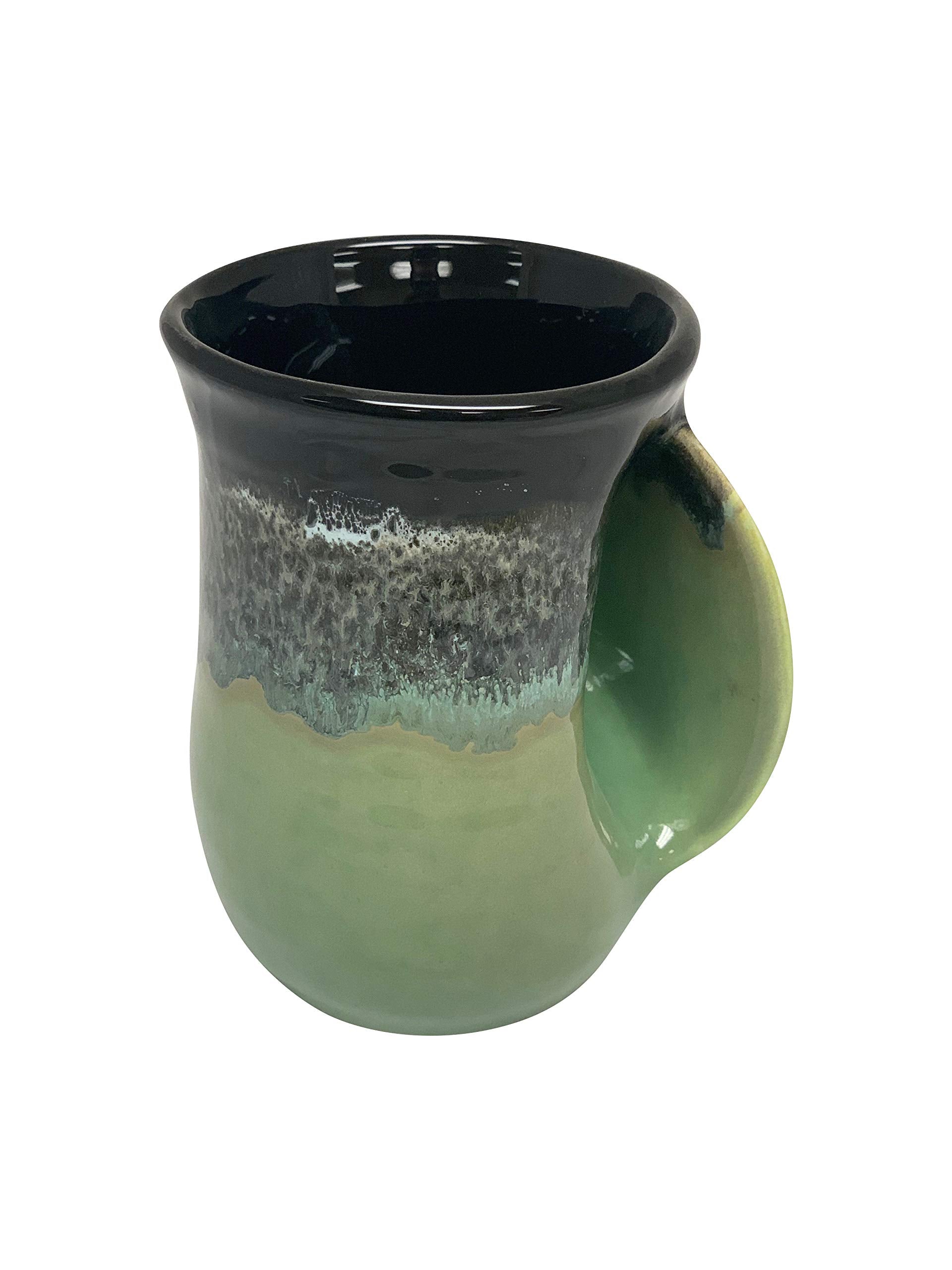 Clay in Motion Handwarmer Mug - Right Hand (Midnight Prairie)